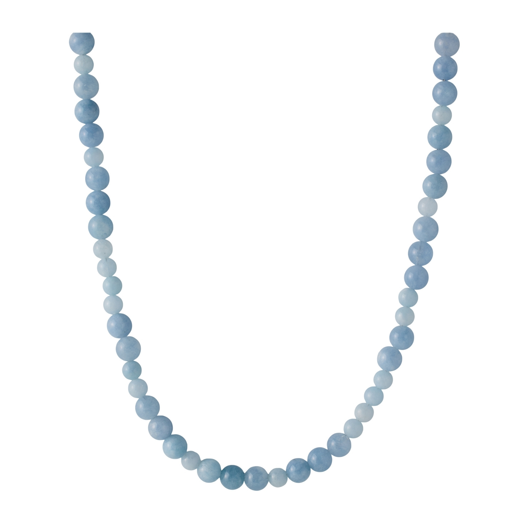Blue Sky Necklace - Couleur argent, Bleu