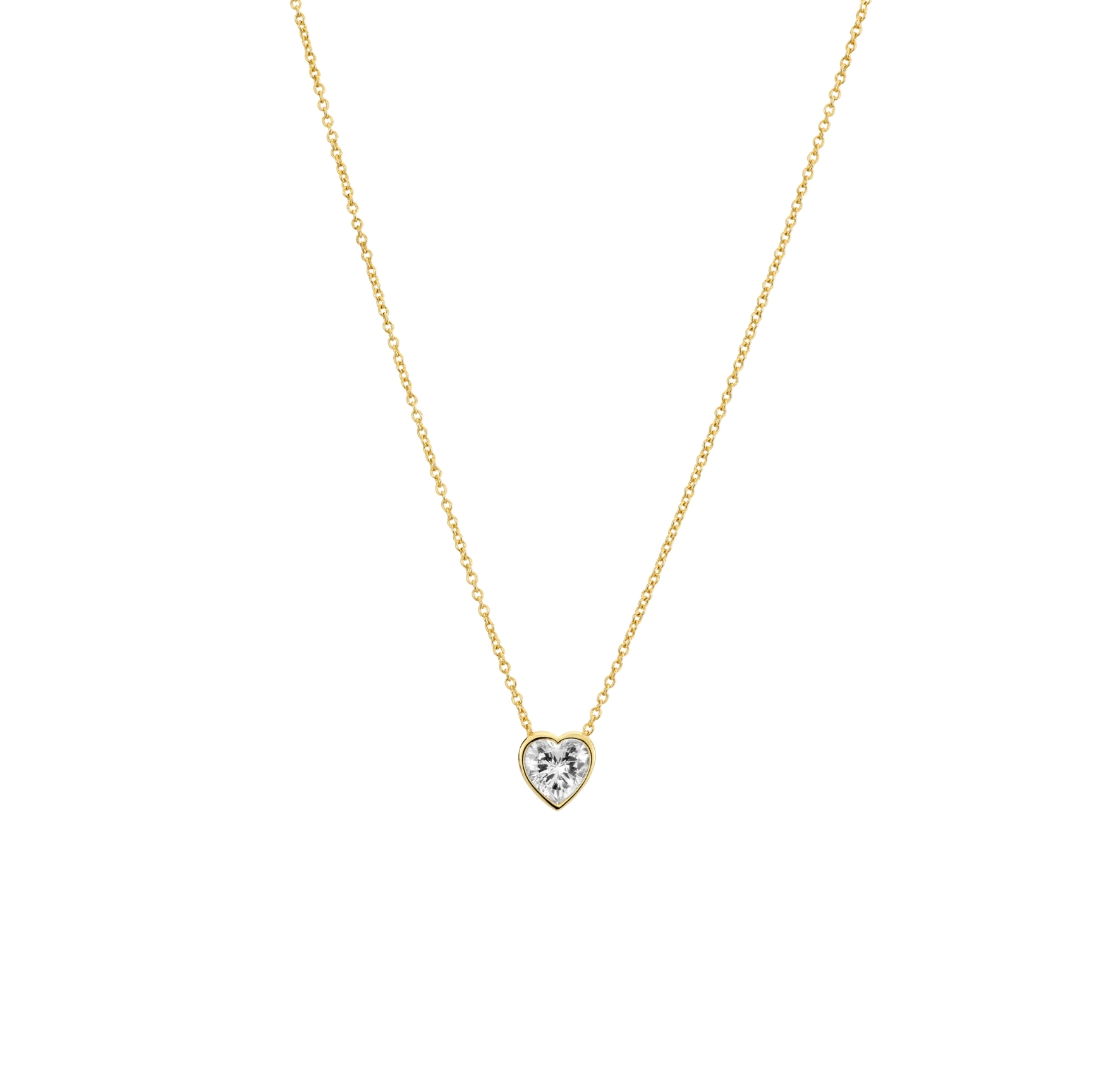 Amorino Necklace - Couleur or, Blanc
