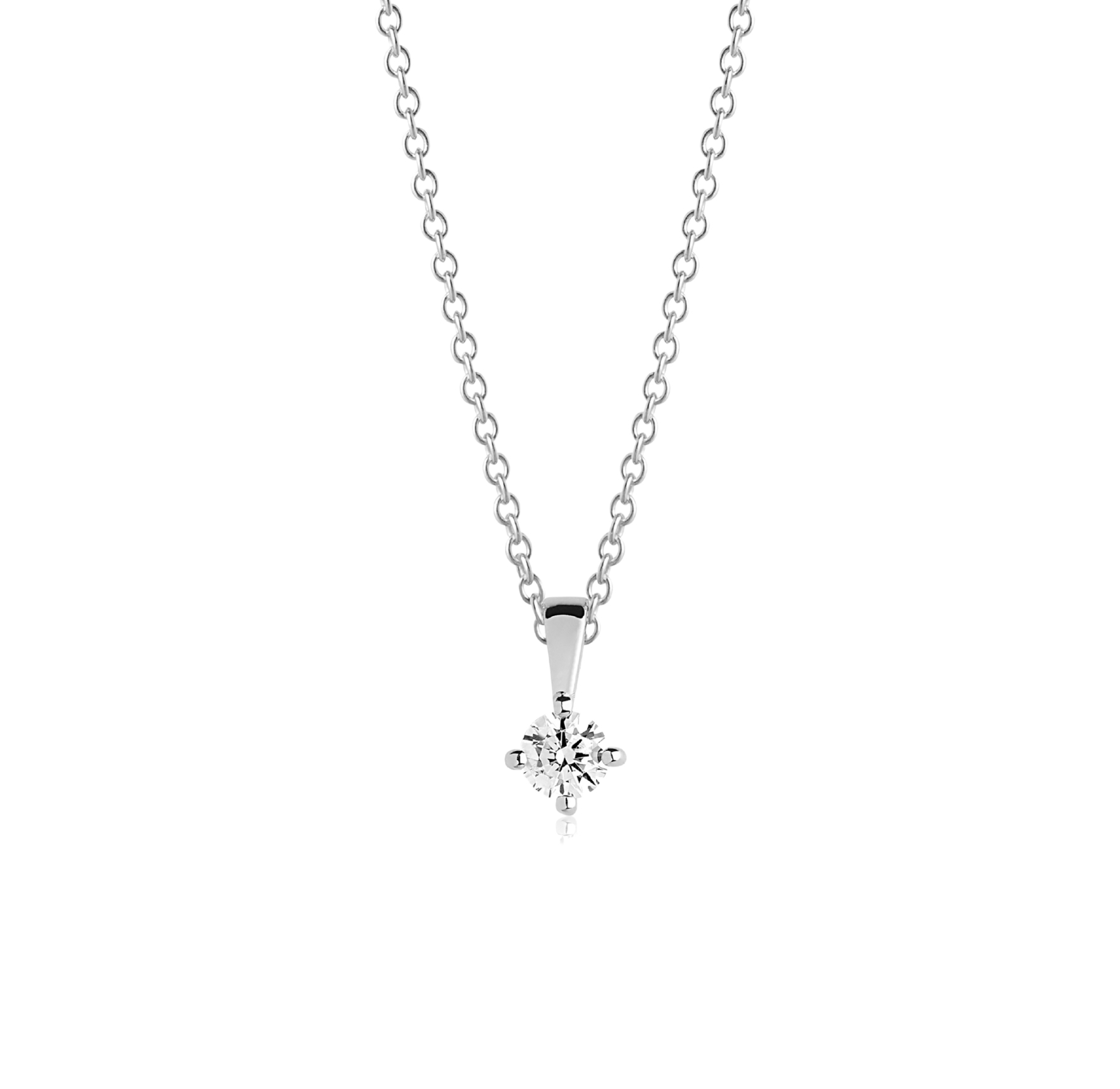 Princess Piccolo Pendant - Couleur argent, Blanc