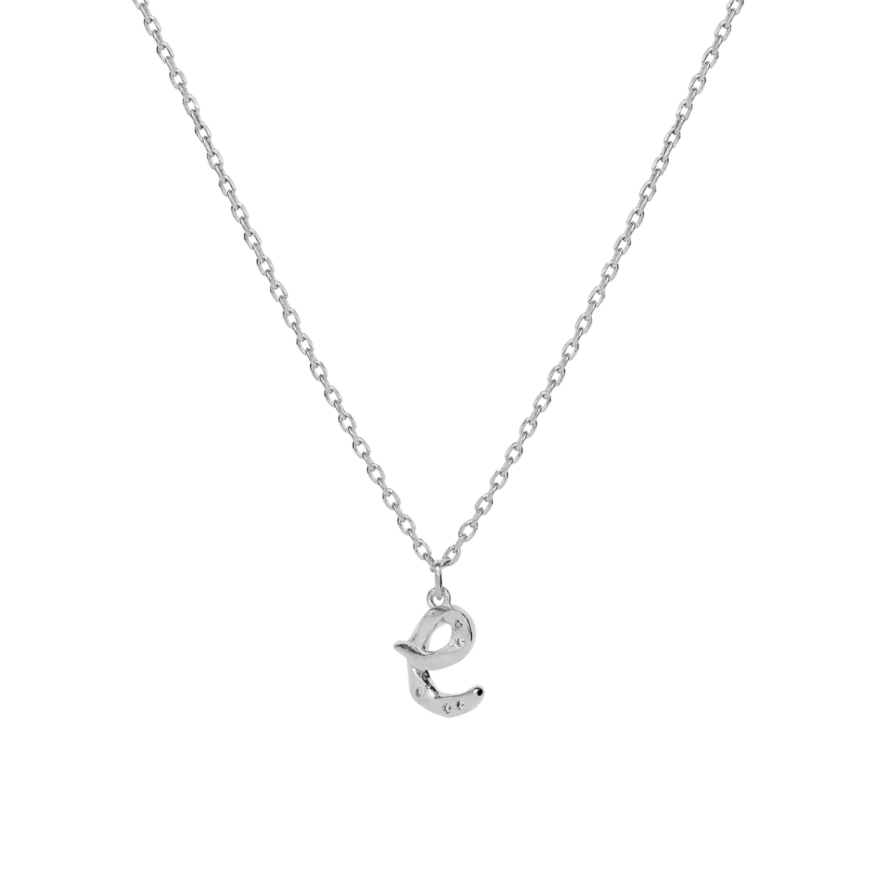 Alphabet Necklace E