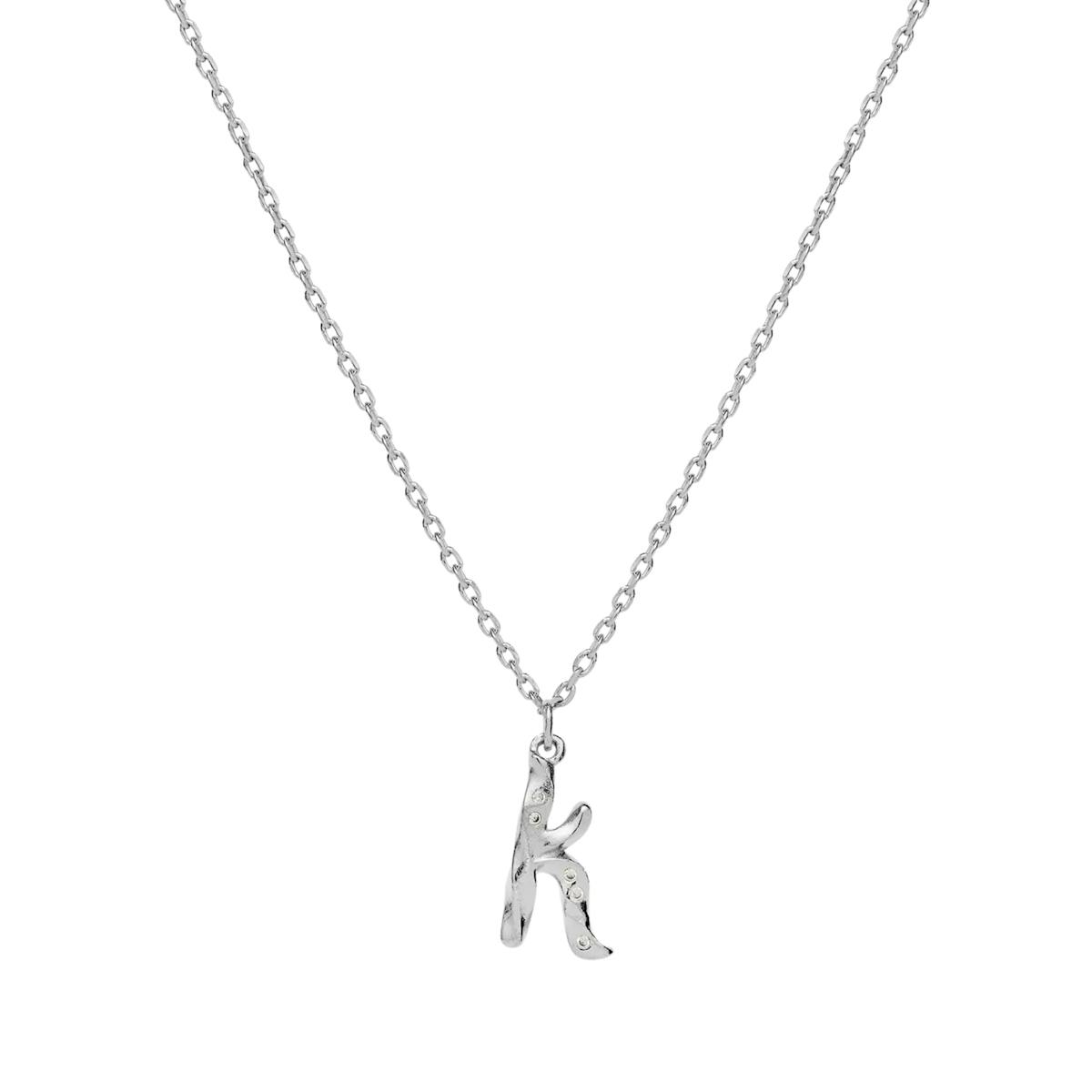 Alphabet Necklace K