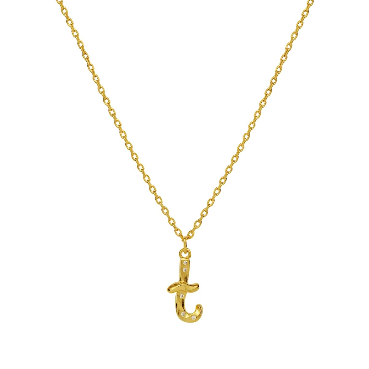 Alphabet Necklace T