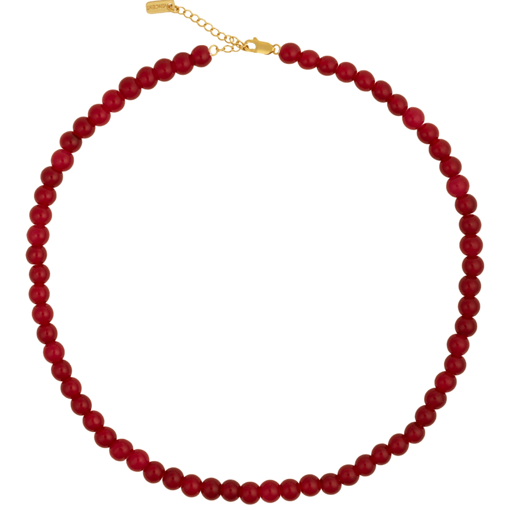 Candy Coral Berry Small Necklace