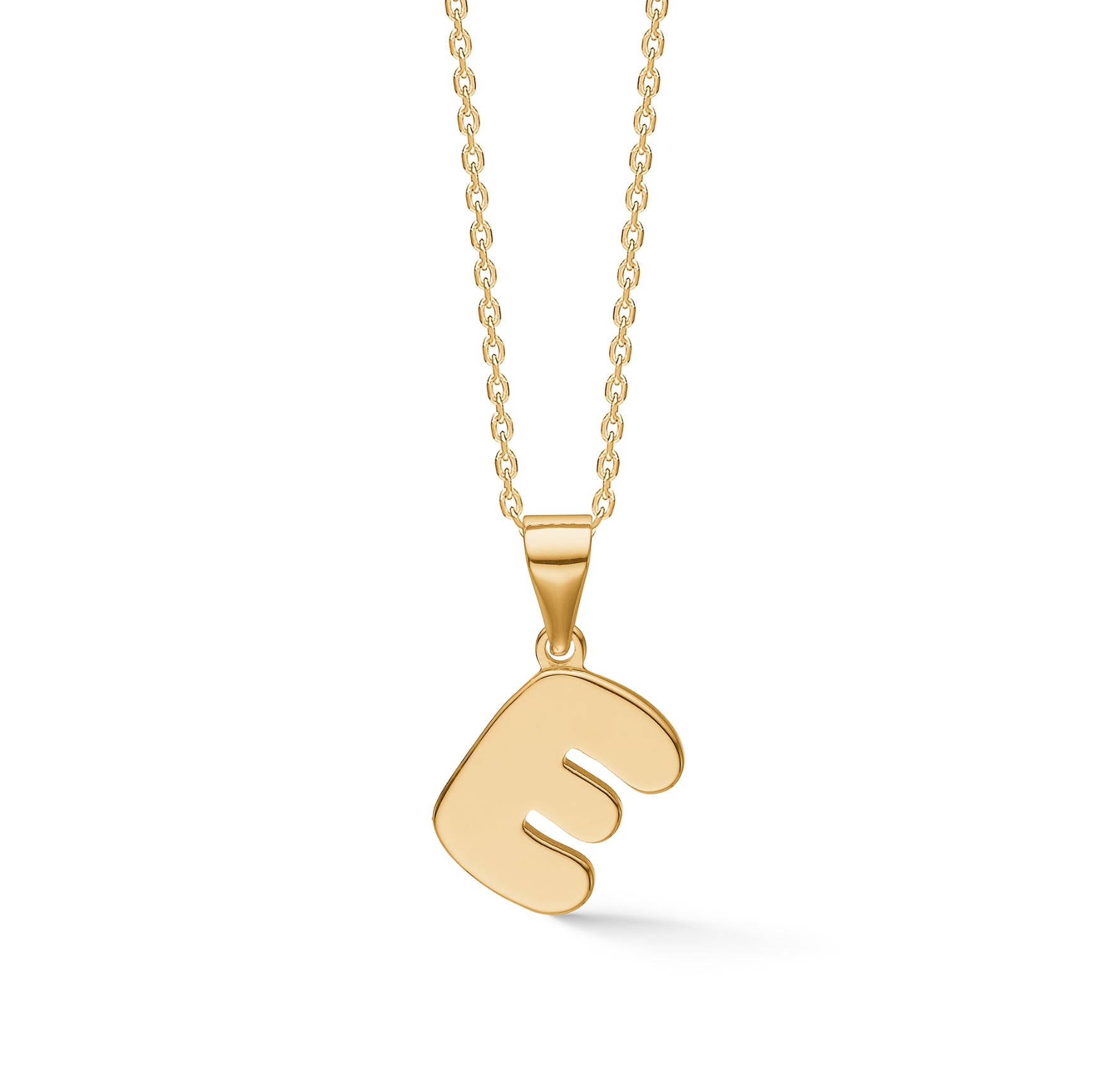 Letters E Necklace