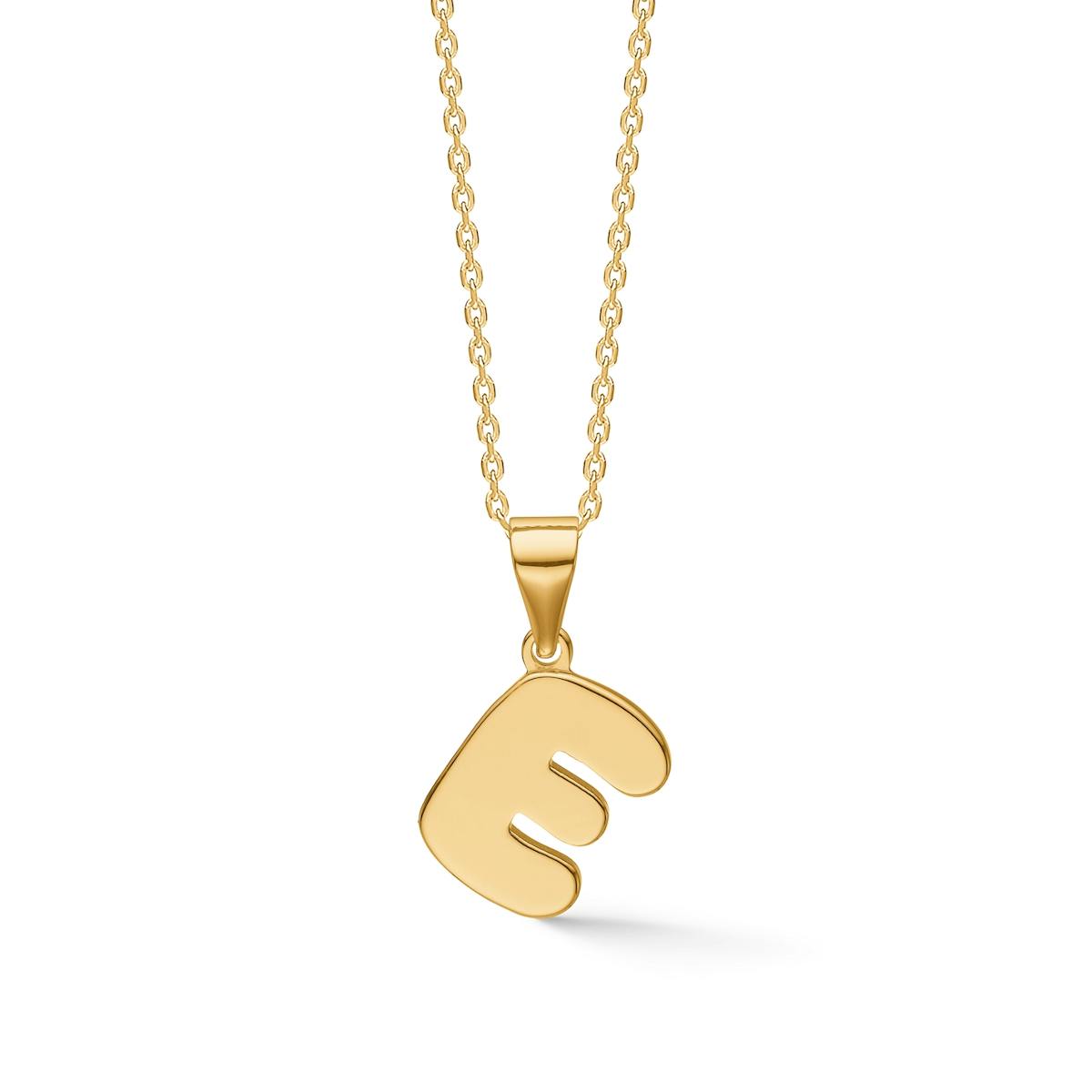 Letters E Necklace