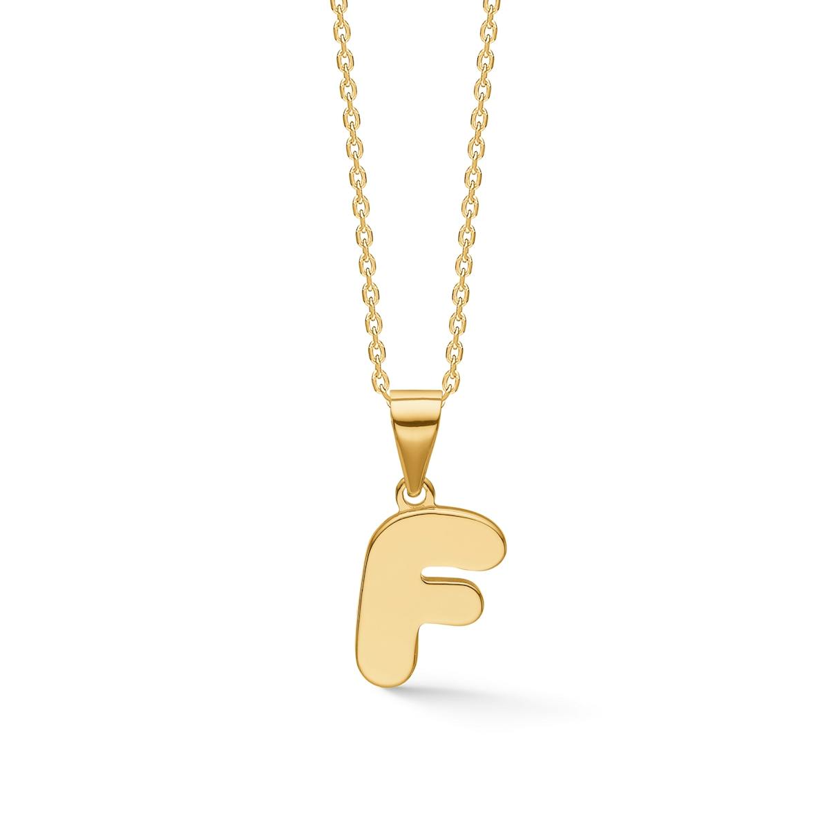 Letters F Necklace