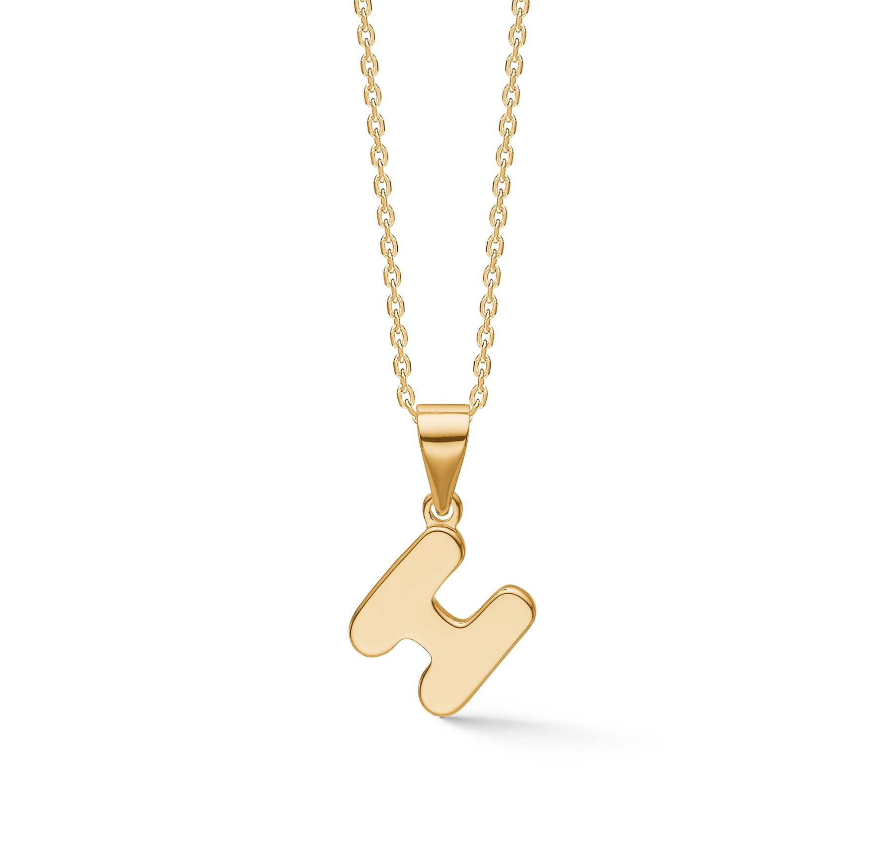 Letters H Necklace