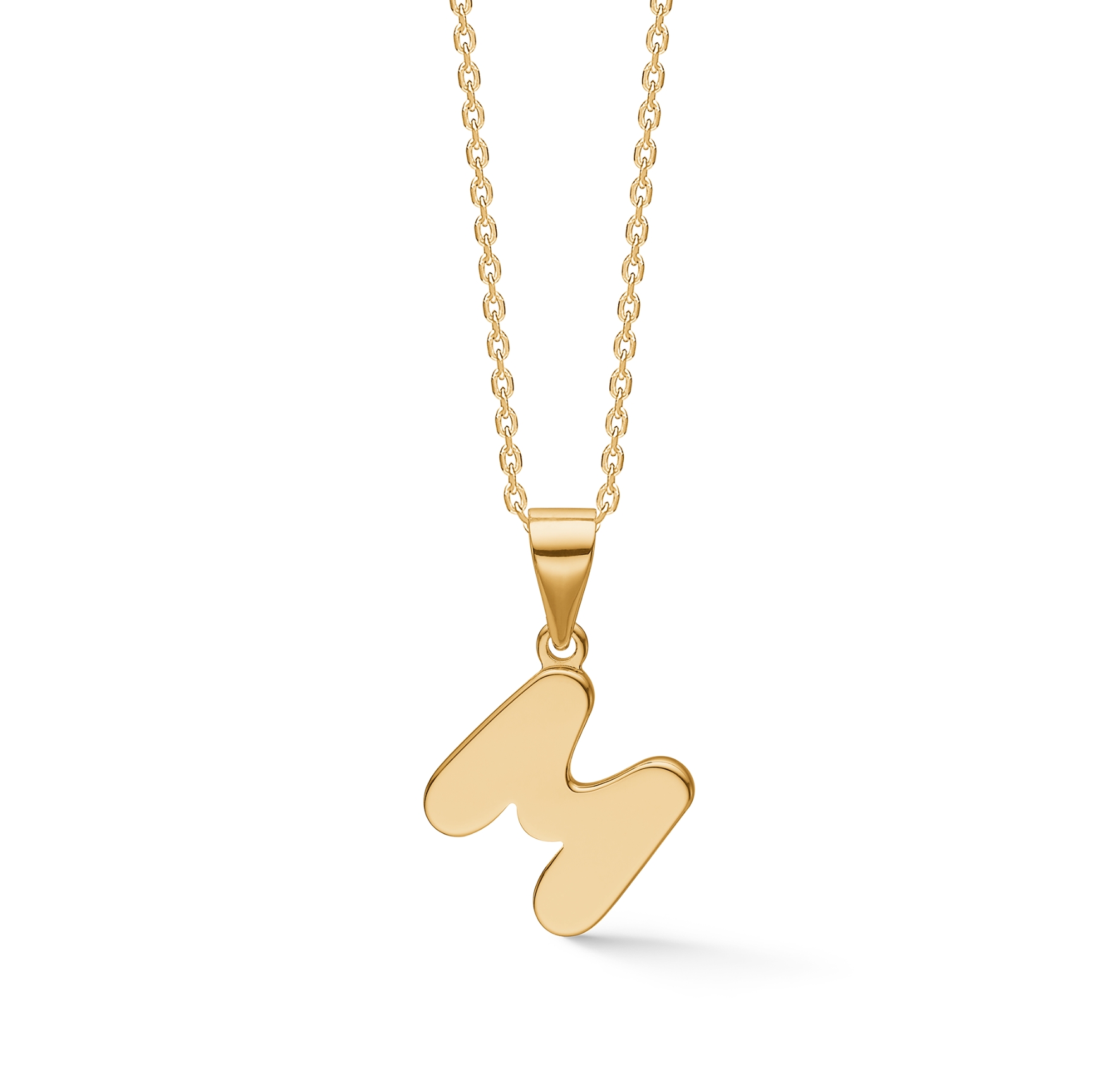 Letters M Necklace