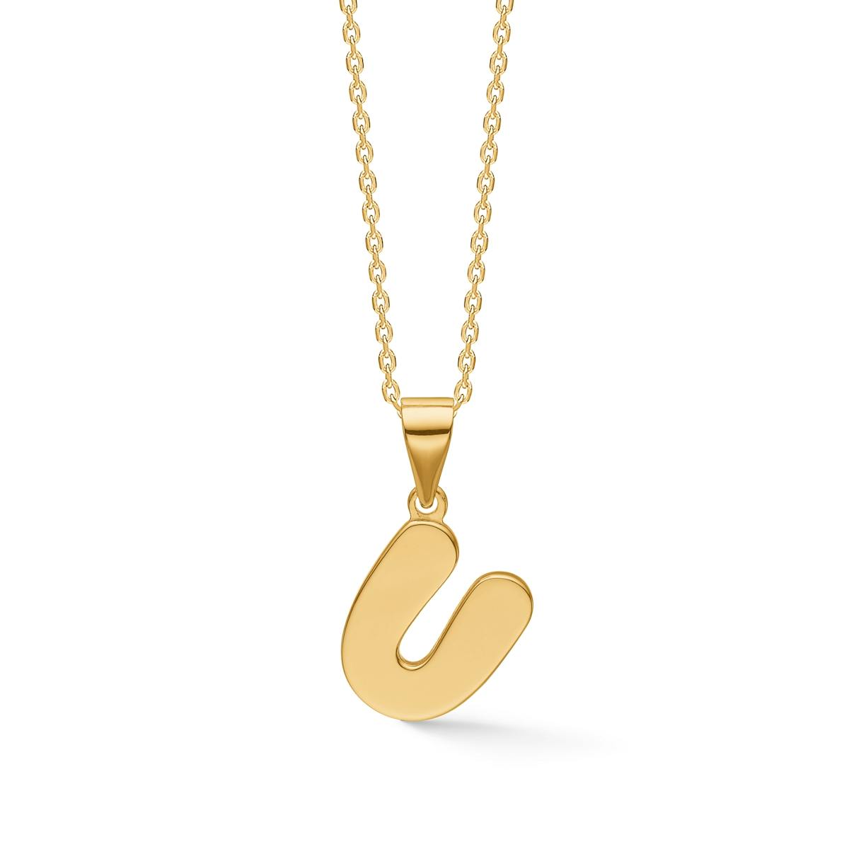 Letters U Necklace