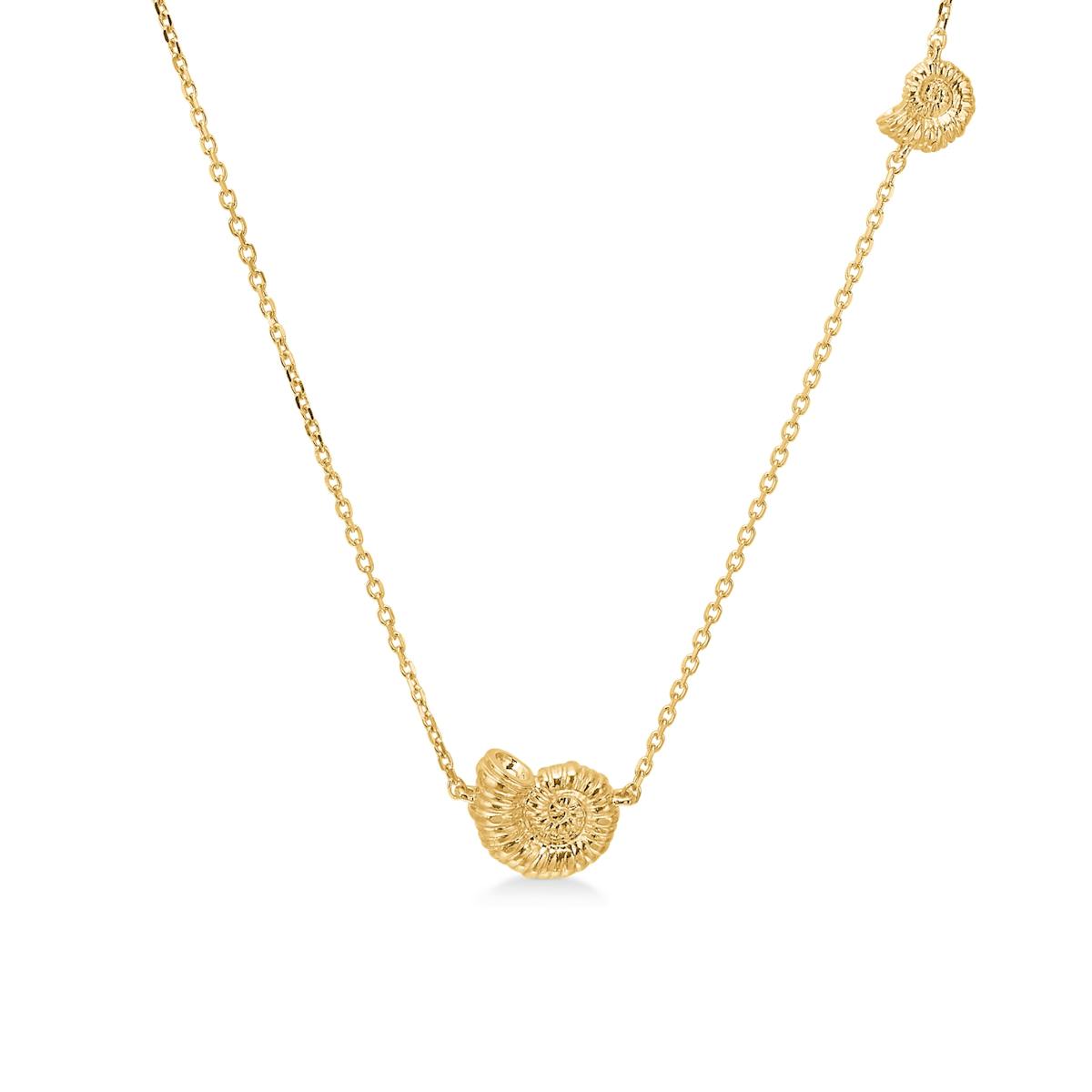 Seashell Secrets Double Pendant Necklace