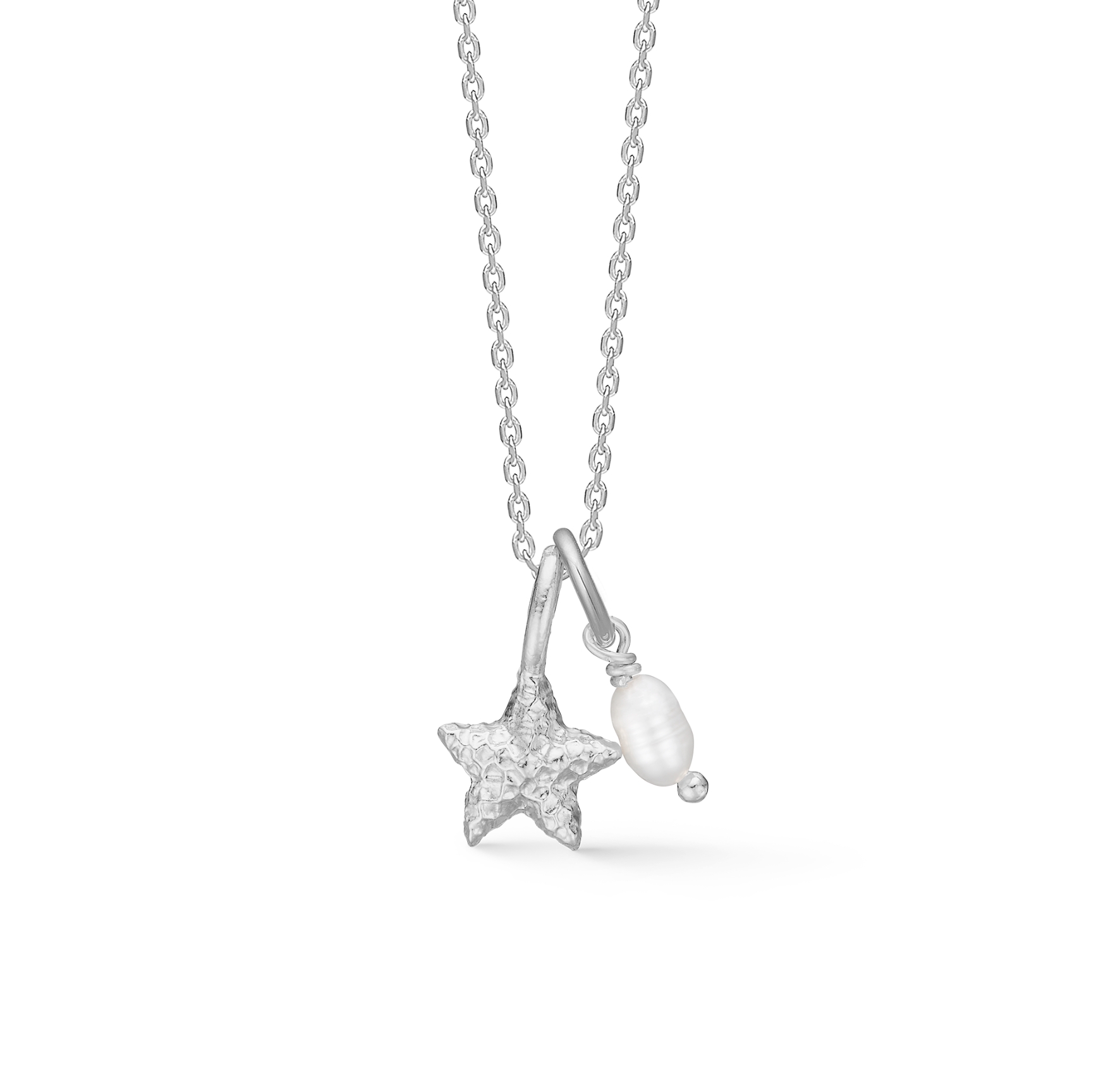 Starfish Lustre Pearl Necklace