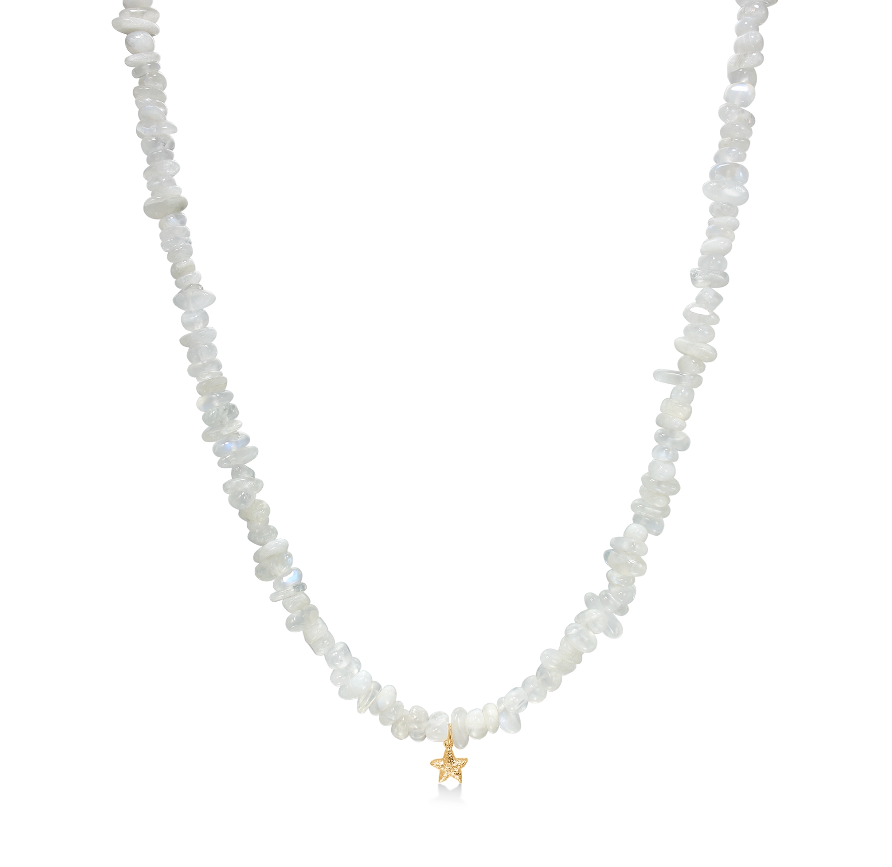 Starfish Lustre Rainbow Necklace