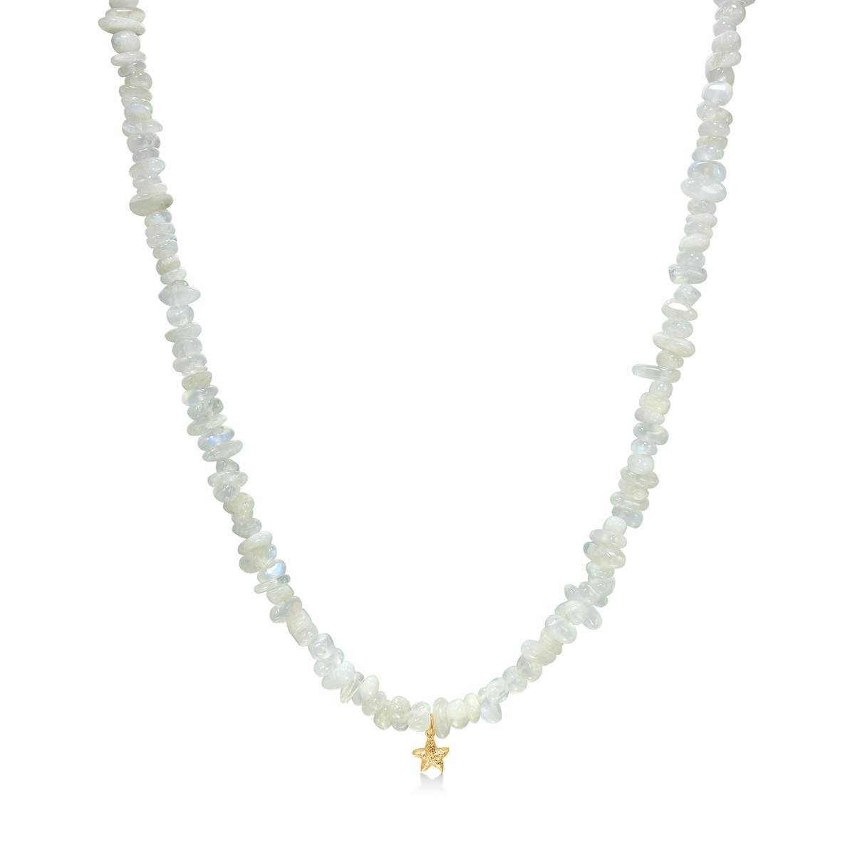 Starfish Lustre Rainbow Necklace