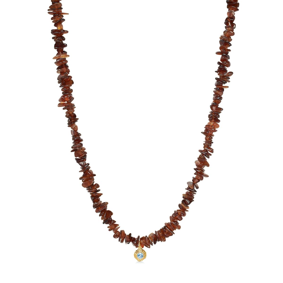 Wild Cliff Hessonit Necklace