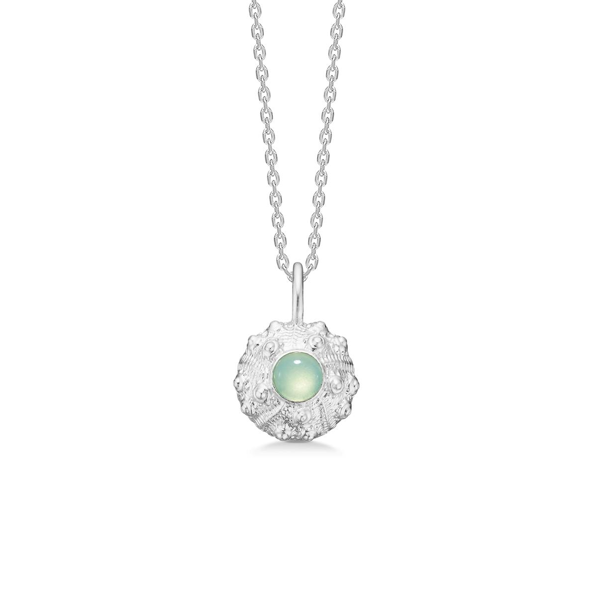 Uchin Elegance Green Zircon Necklace