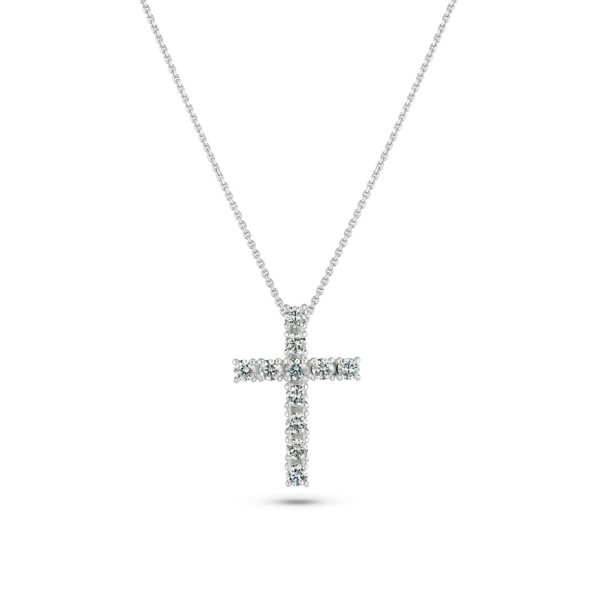 Alba Croce Necklace 0.64 ct