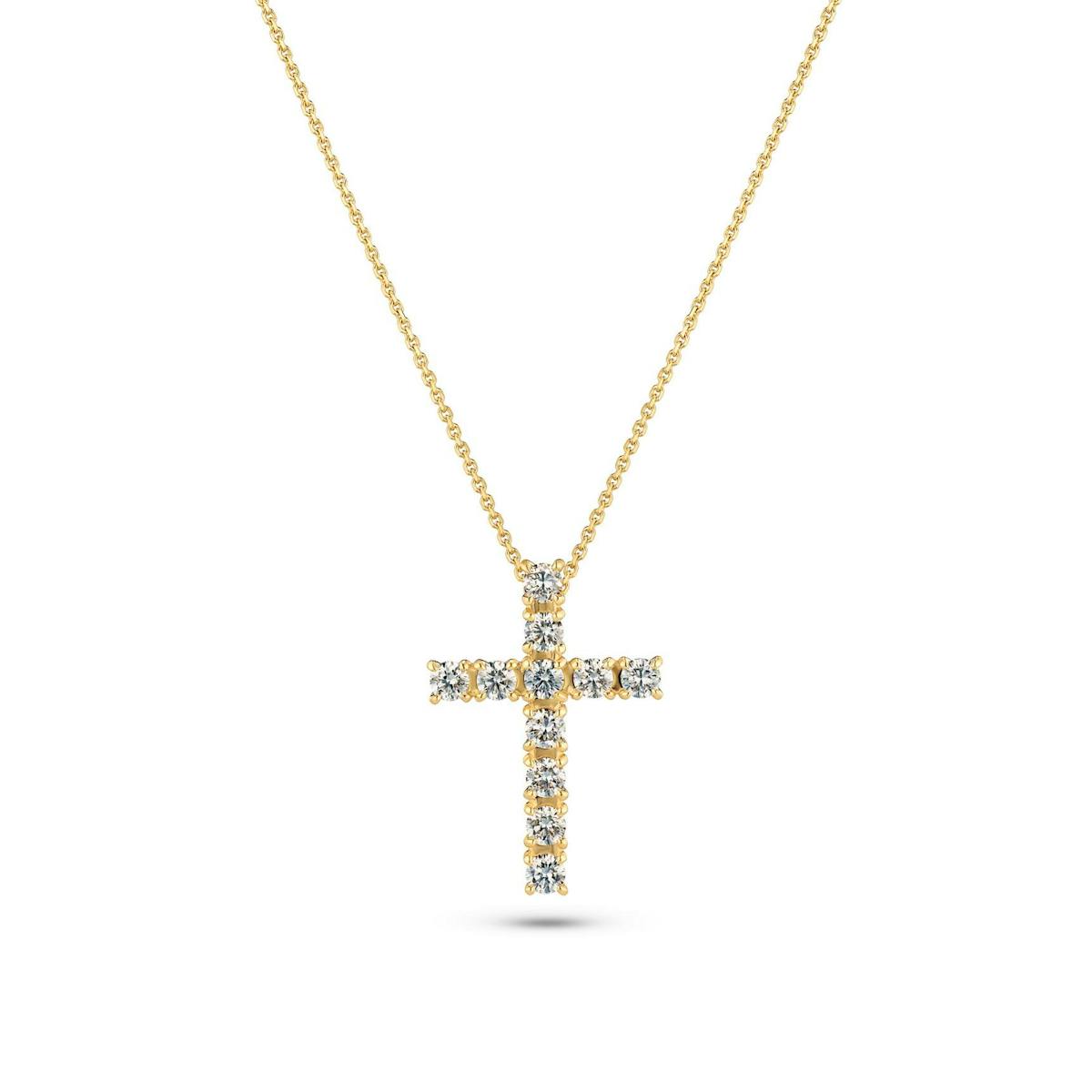 Alba Croce Necklace 0.64 ct
