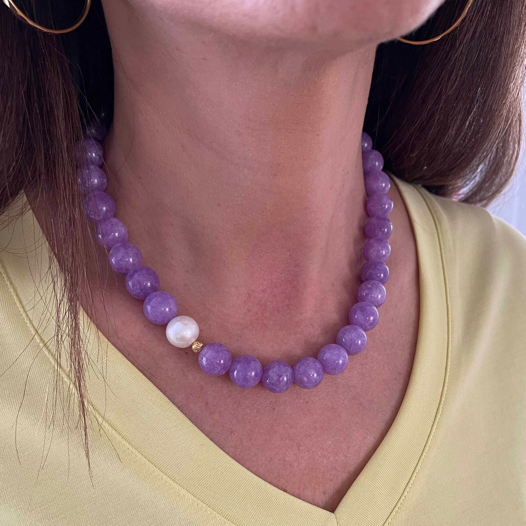 Sienna Lavender Necklace
