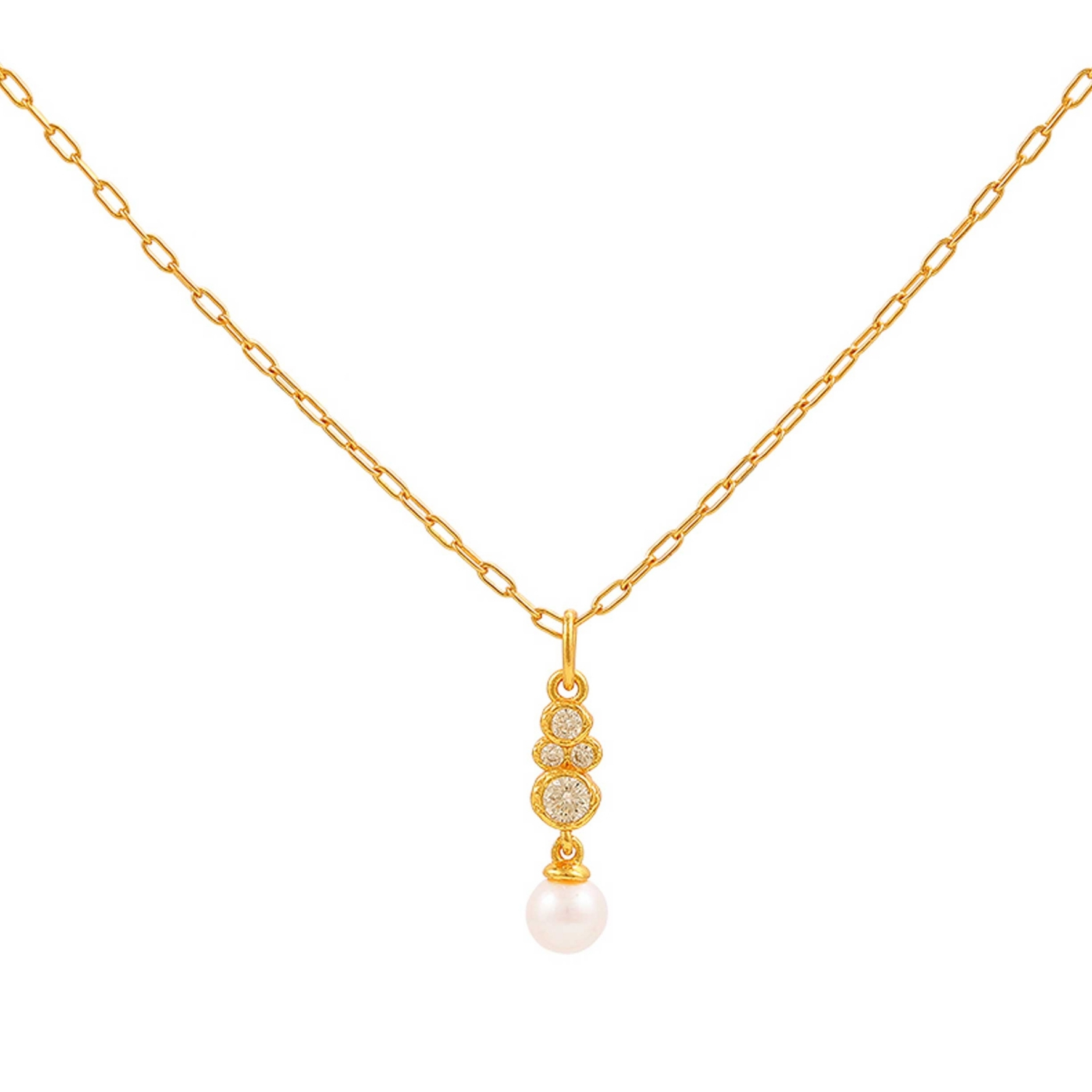 Scarlet Necklace - Kullanvärinen, Valkoinen