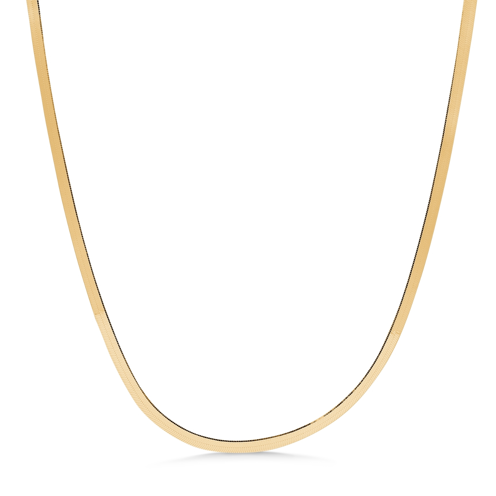 Cobra Sildeben Necklace Small - Kullanvärinen