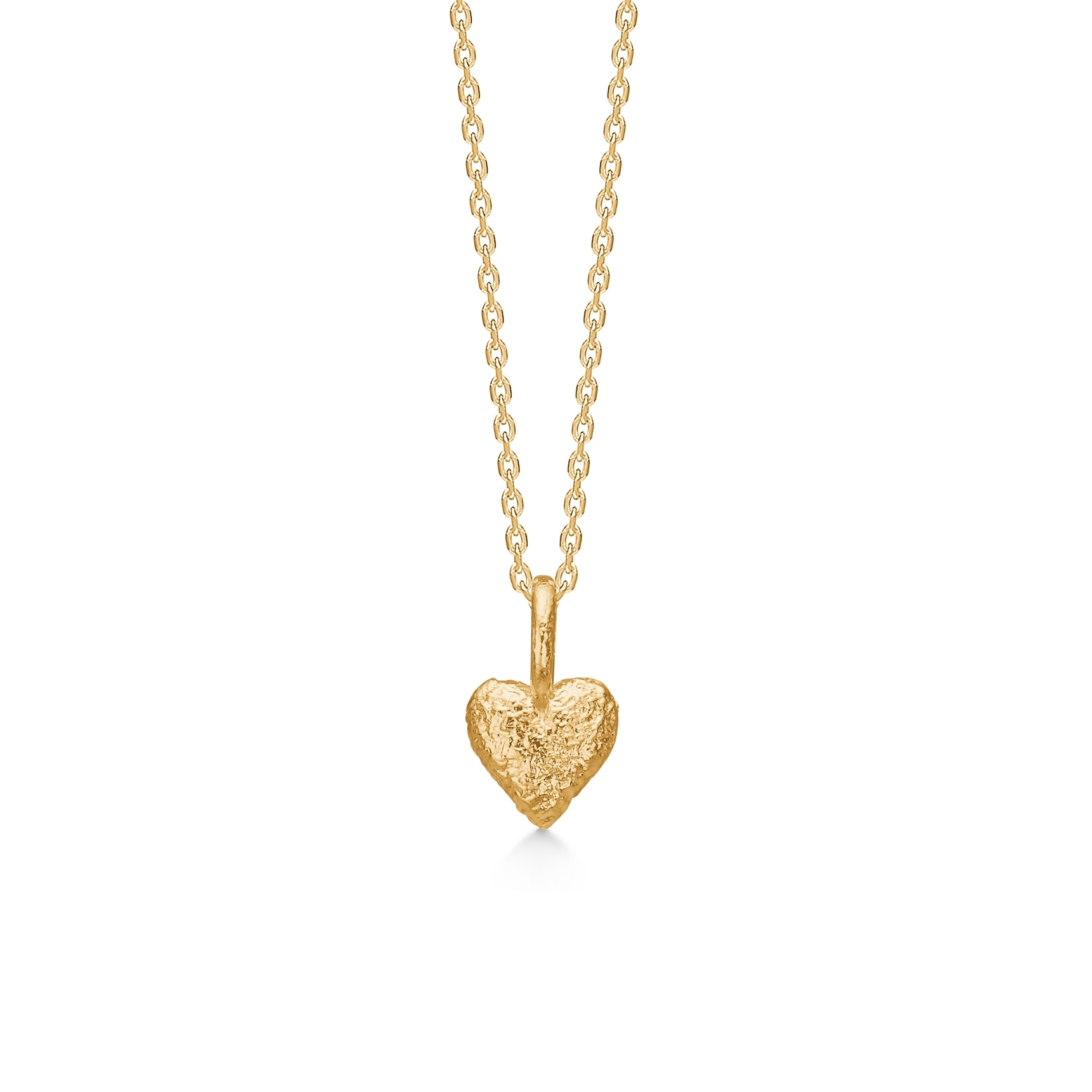 Amour Heart Necklace - Kullanvärinen