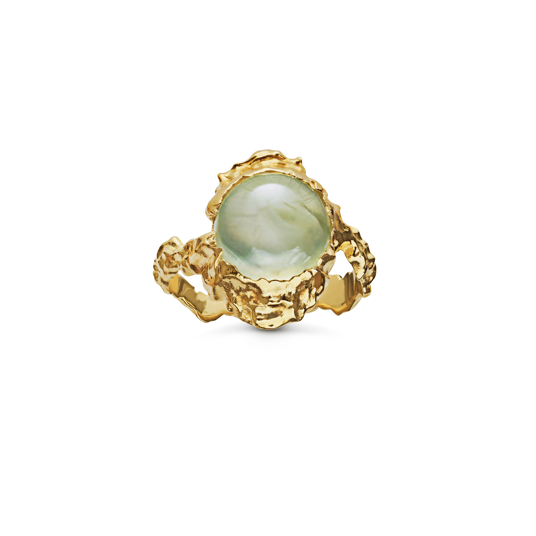 Goddess Ring Prehnit