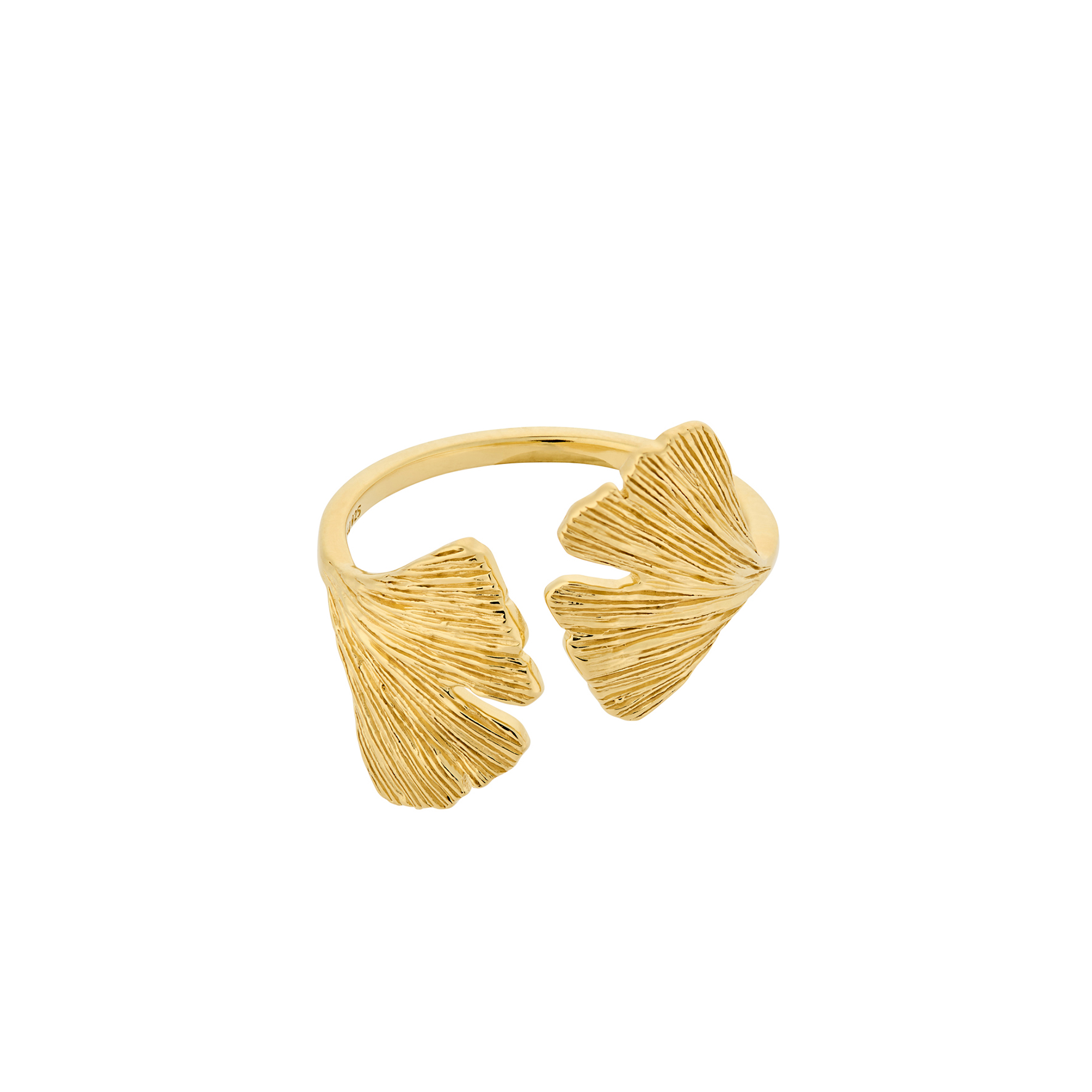 Biloba Ring - Goldfarben