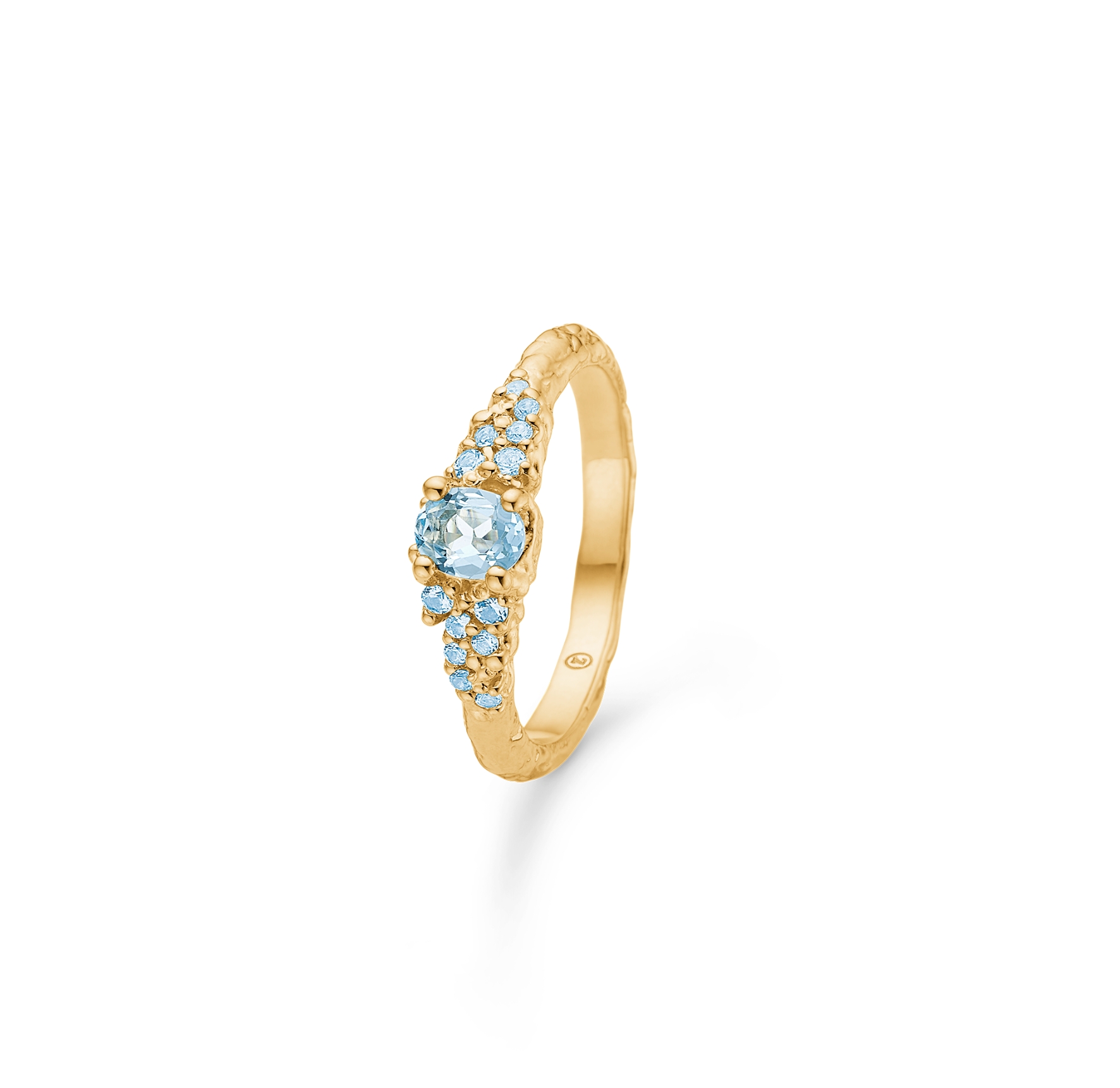 Fragments Blue Zircon Ring