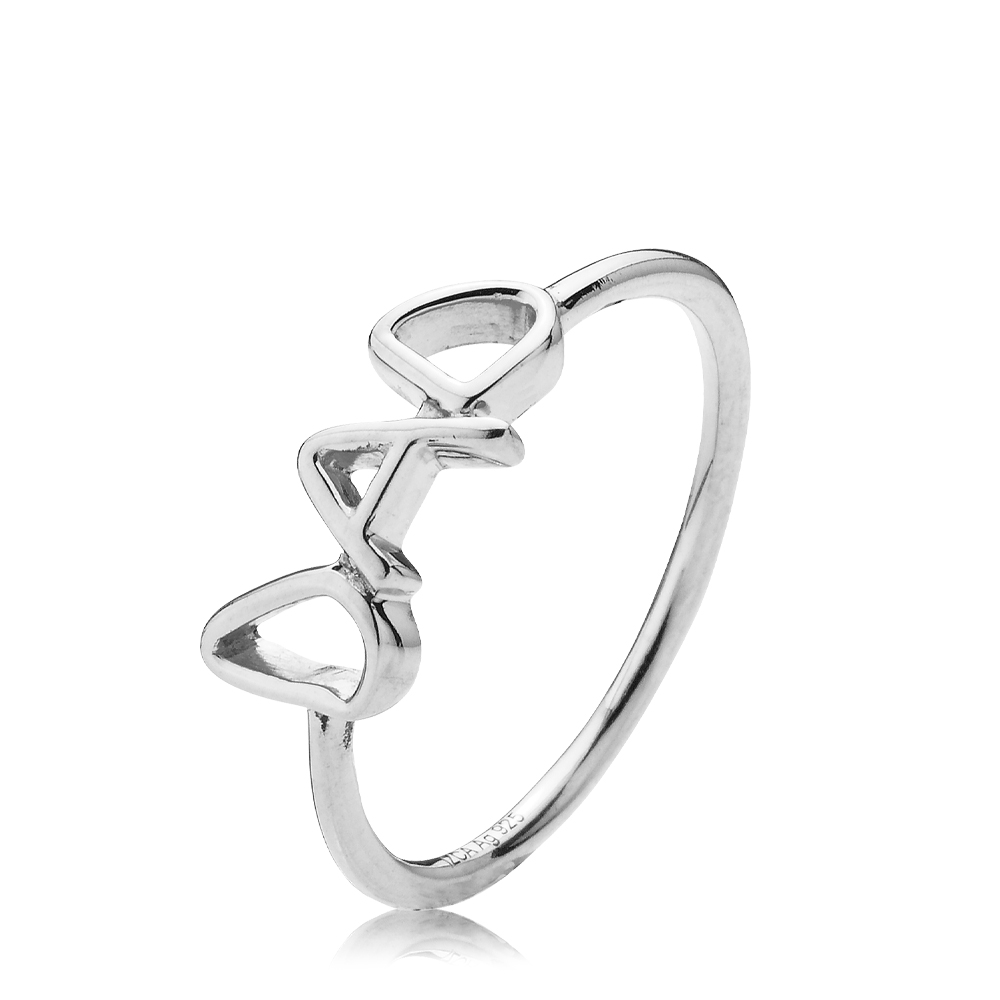 Fam DAD Ring - Hopeanvärinen