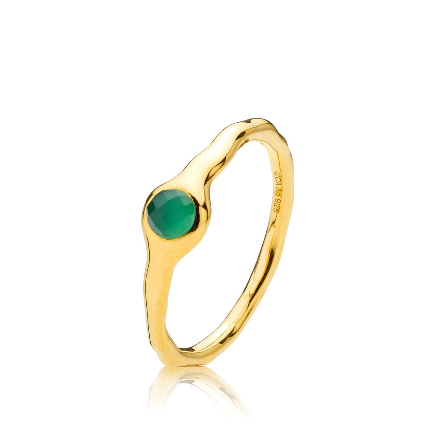 Athena Green Ring Small