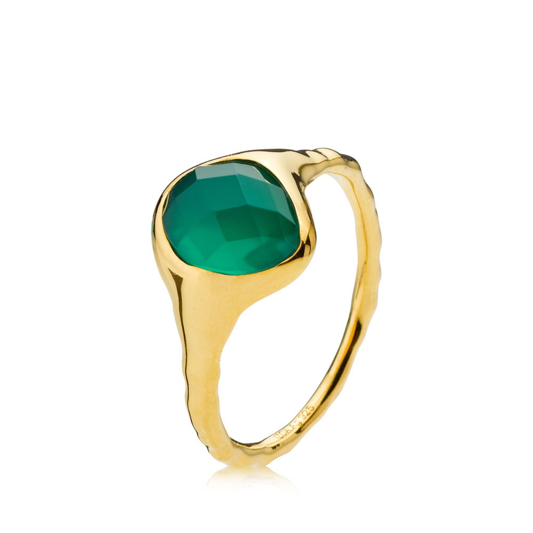 Athena Green Ring Large