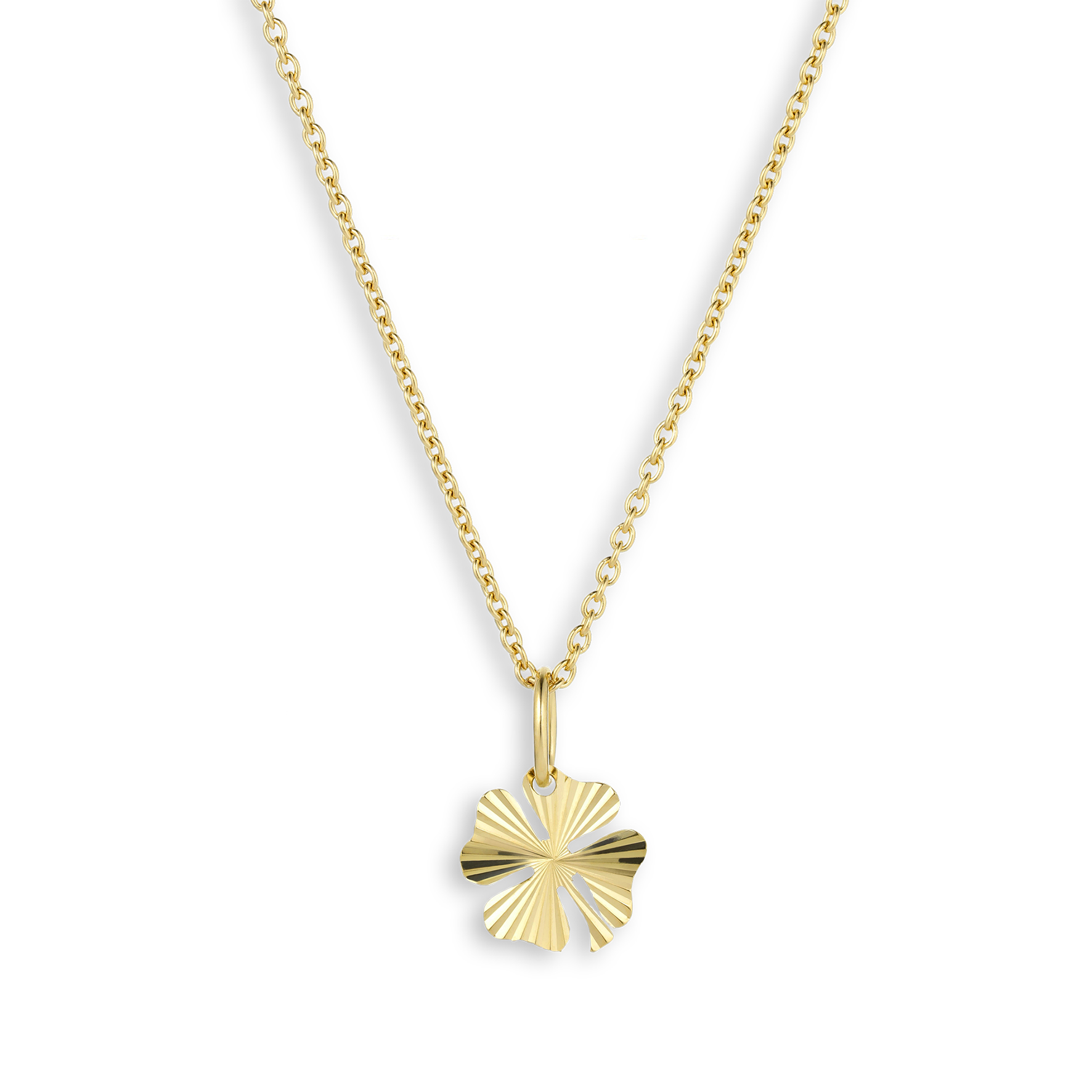 Reflection Clover Pendant