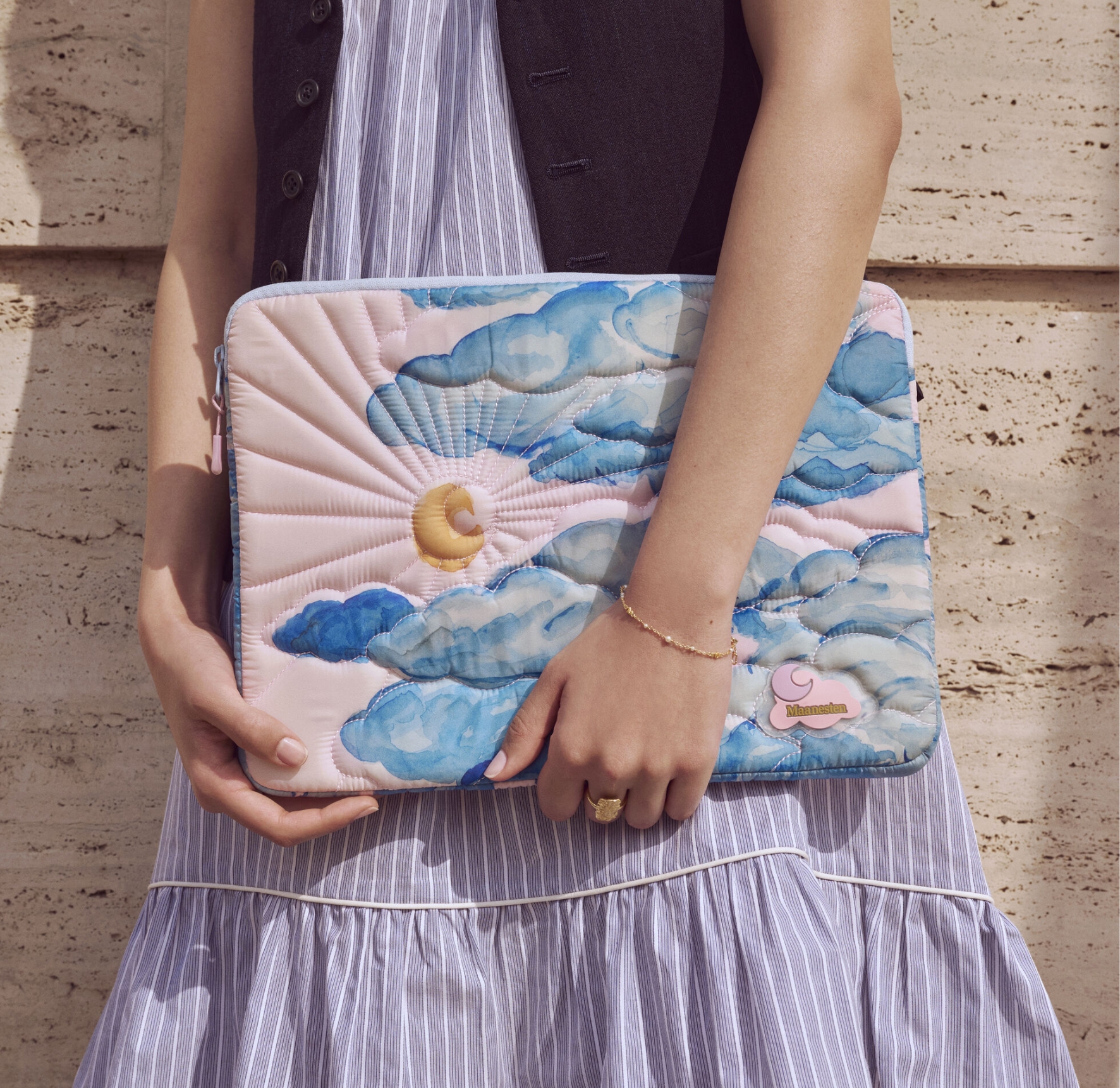 Moonshine Rose Computer Sleeve 13"