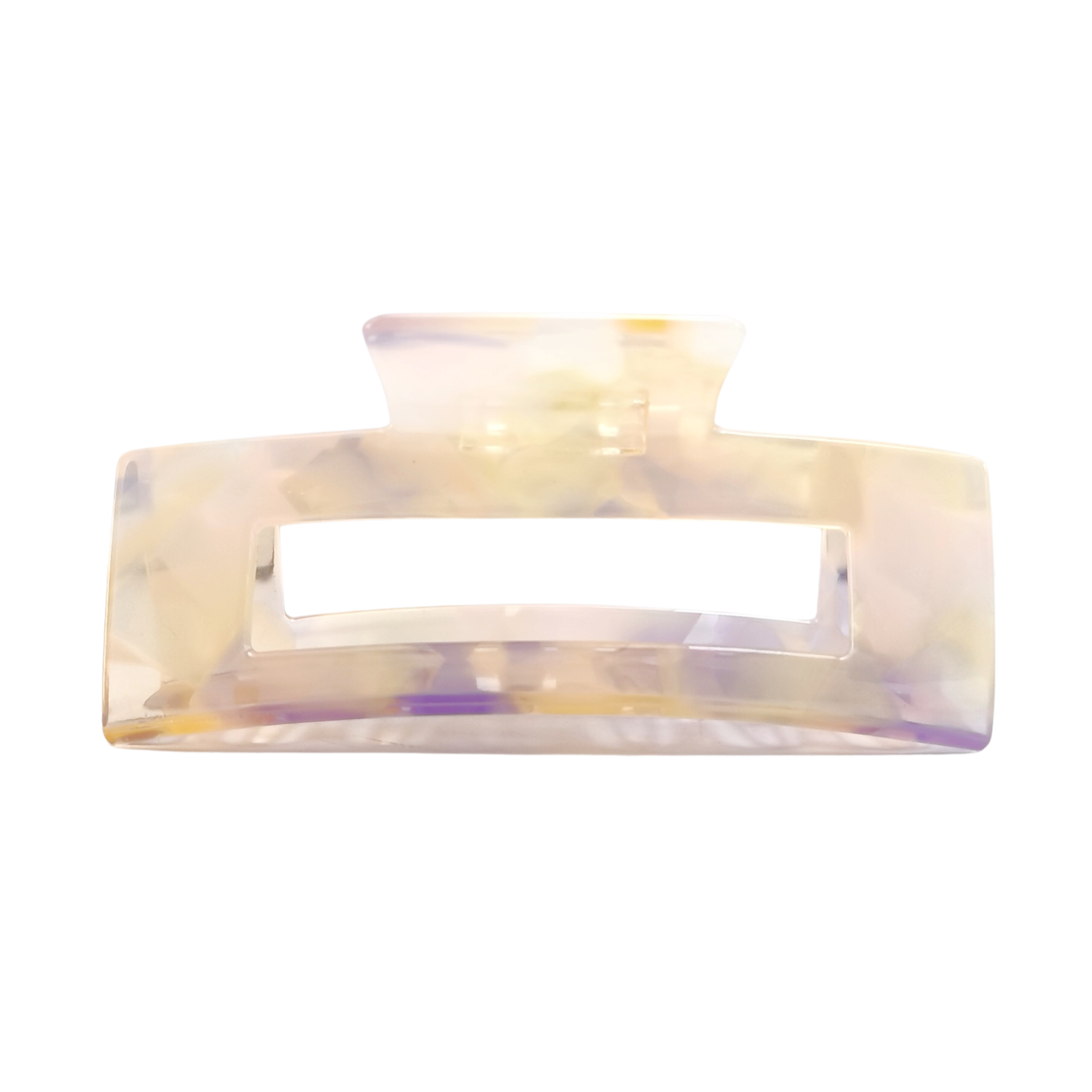 Square Hairclaw Golden Lavender