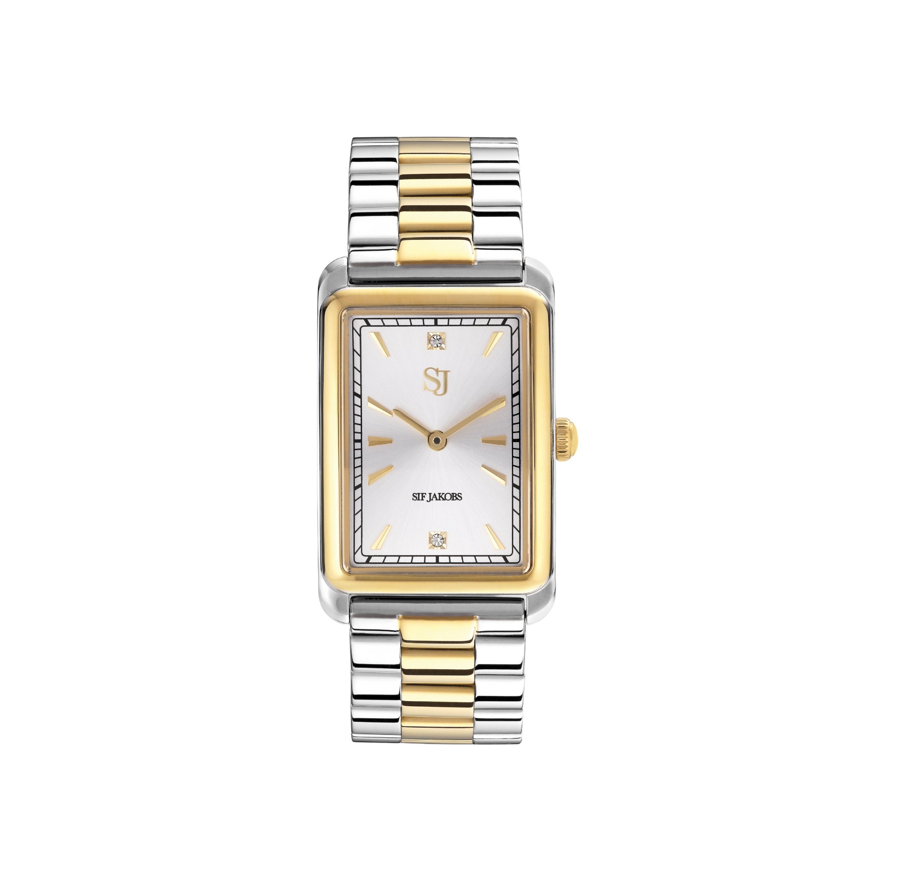 Santina Watch - Couleur argent, Blanc