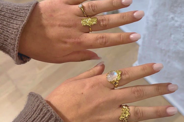 Inspirasjon til ring-stacking Inspirasjon til ring-stacking