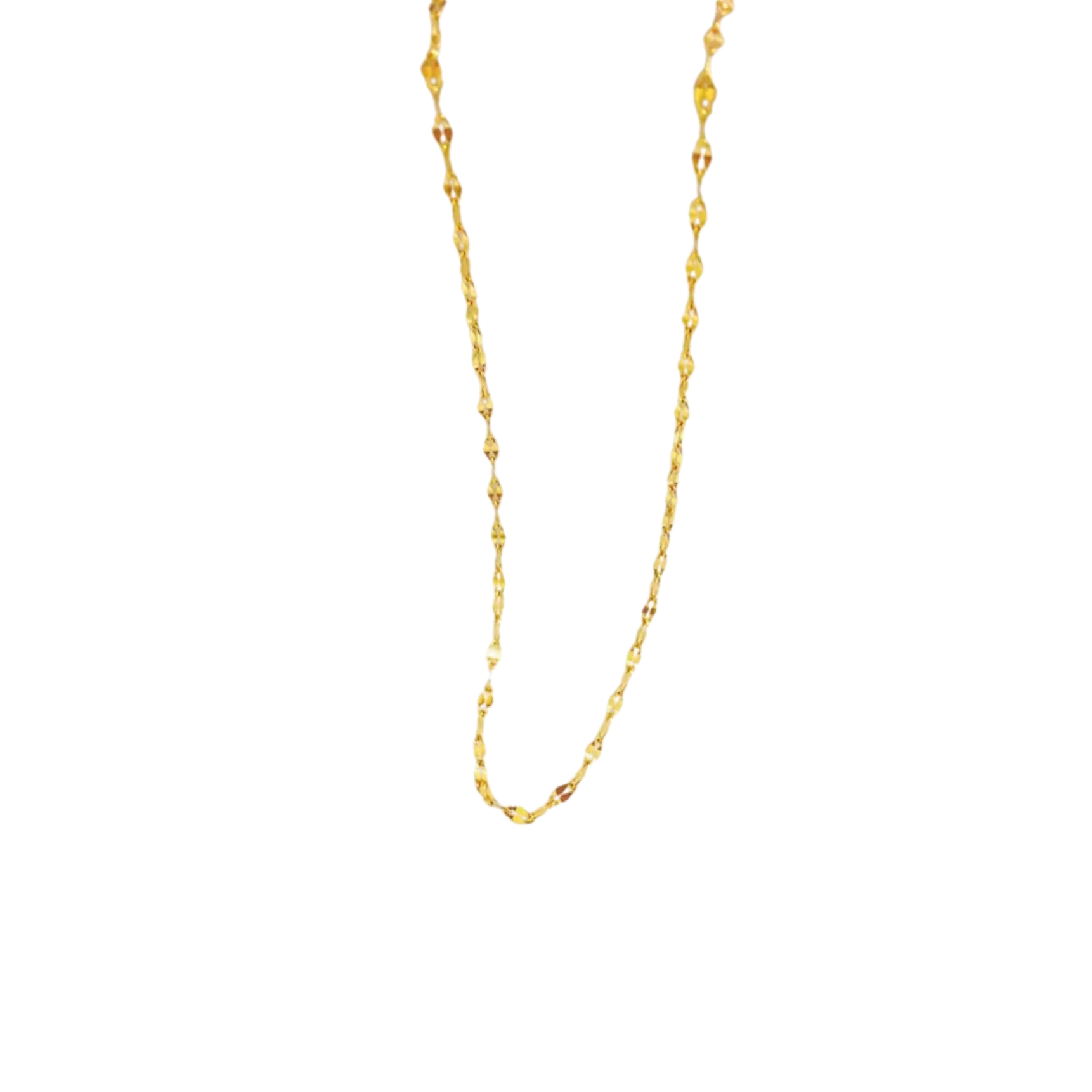 Luva Chain Necklace - Couleur or
