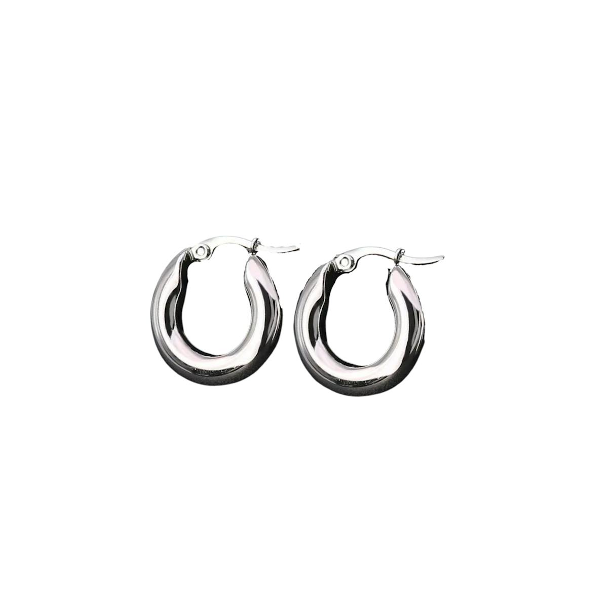 Cleo Oval Hoops