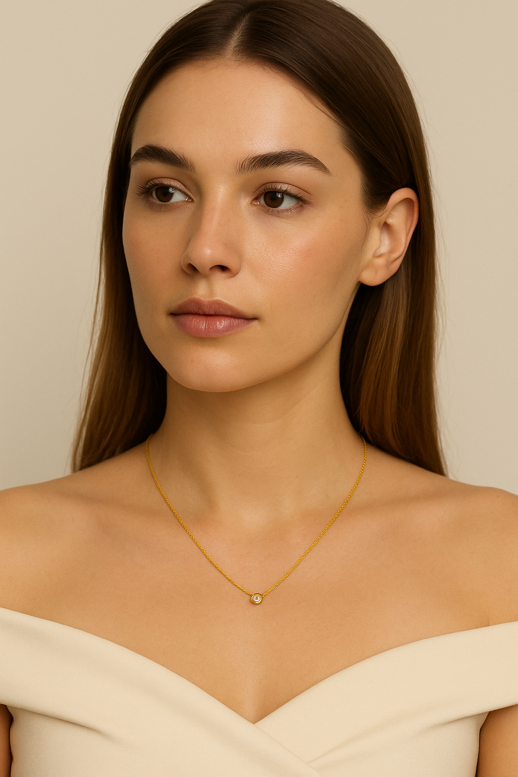 Noor Zircon Necklace