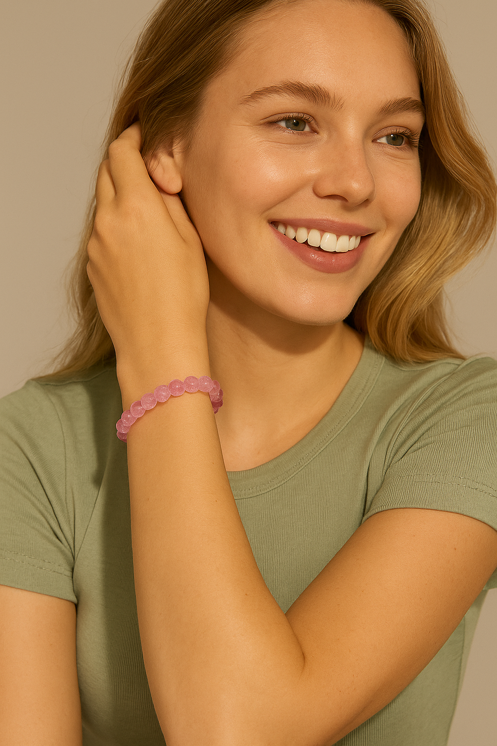 Dove Crystal Beads Bracelet