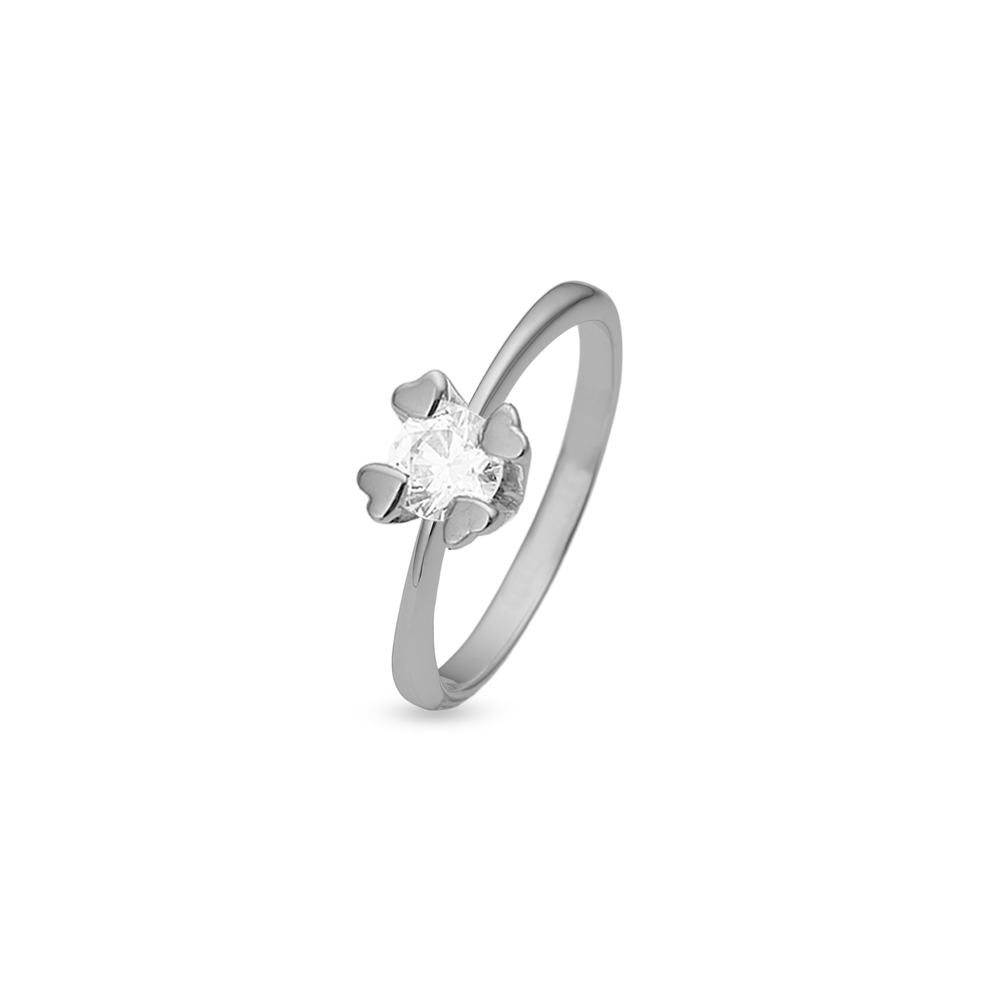 Mary Ring 14 Carat With 1.00ct W/VS Labgrown Diamond