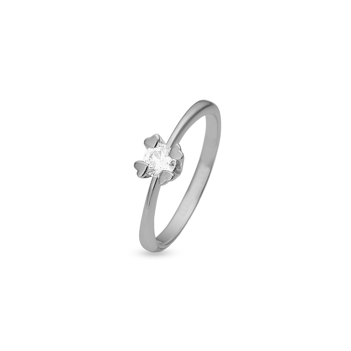 Mary Ring 14 Carat With 0.40ct W/VS Labgrown Diamond