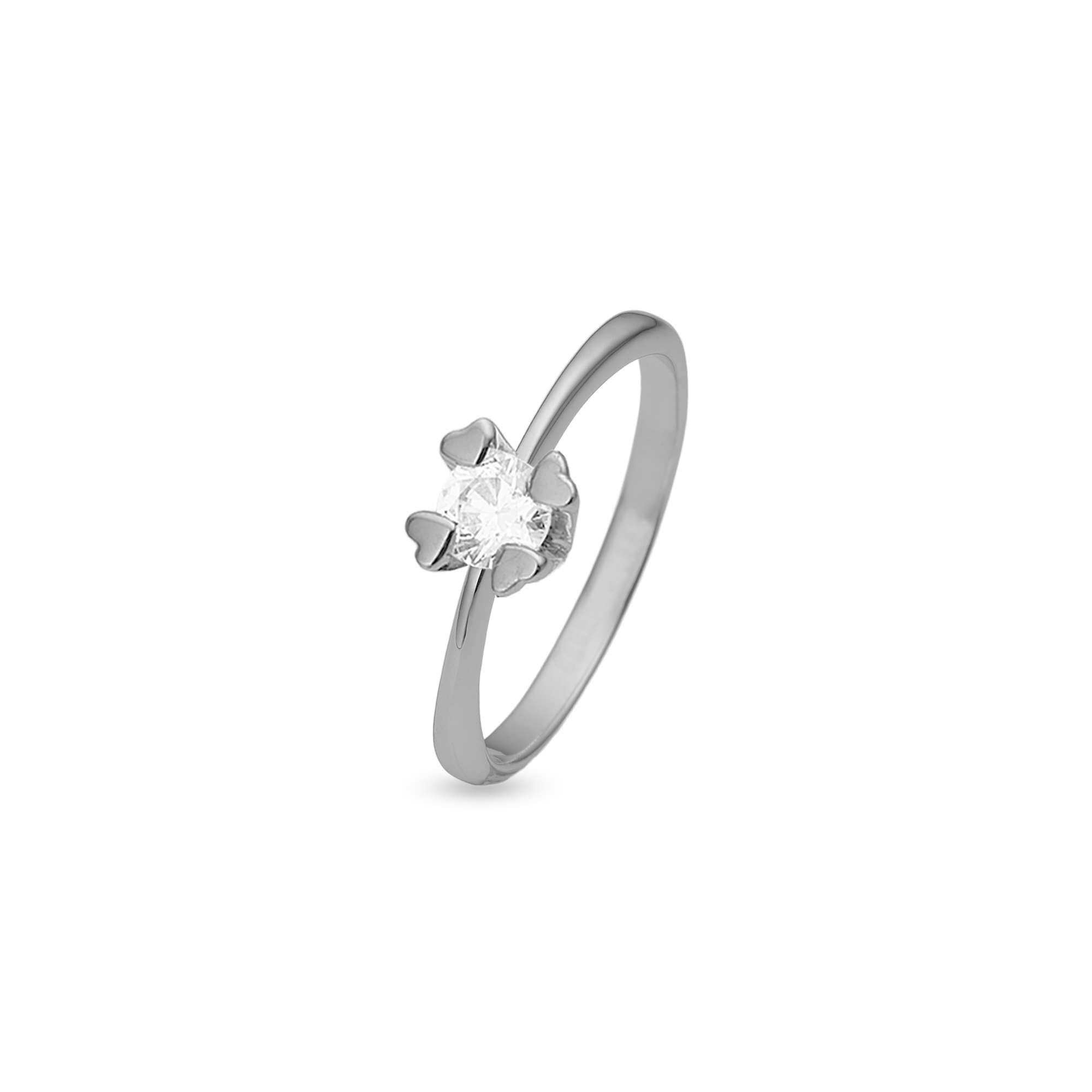 Mary Ring 14 Carat With 0.75ct W/VS Labgrown Diamond