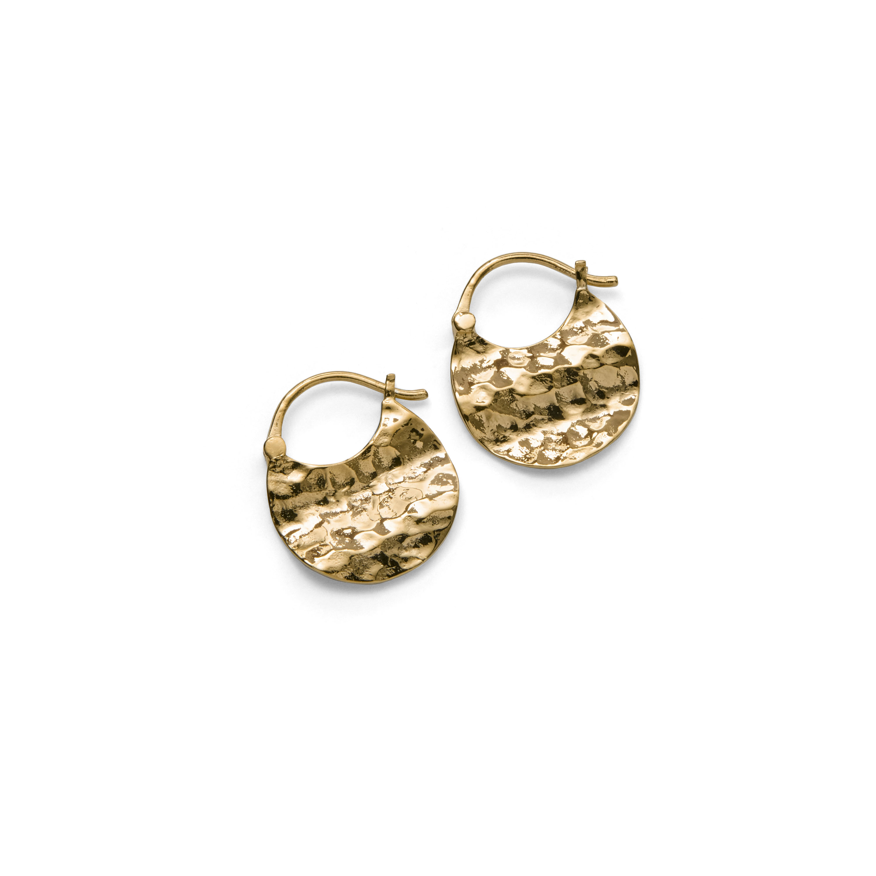 Small Halo Earrings - Goldfarben
