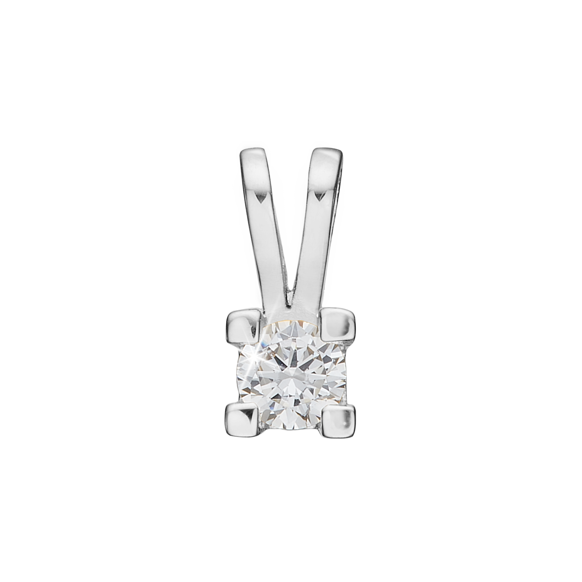 Eternity Pendant With 0.20ct W/SI Diamond 4c