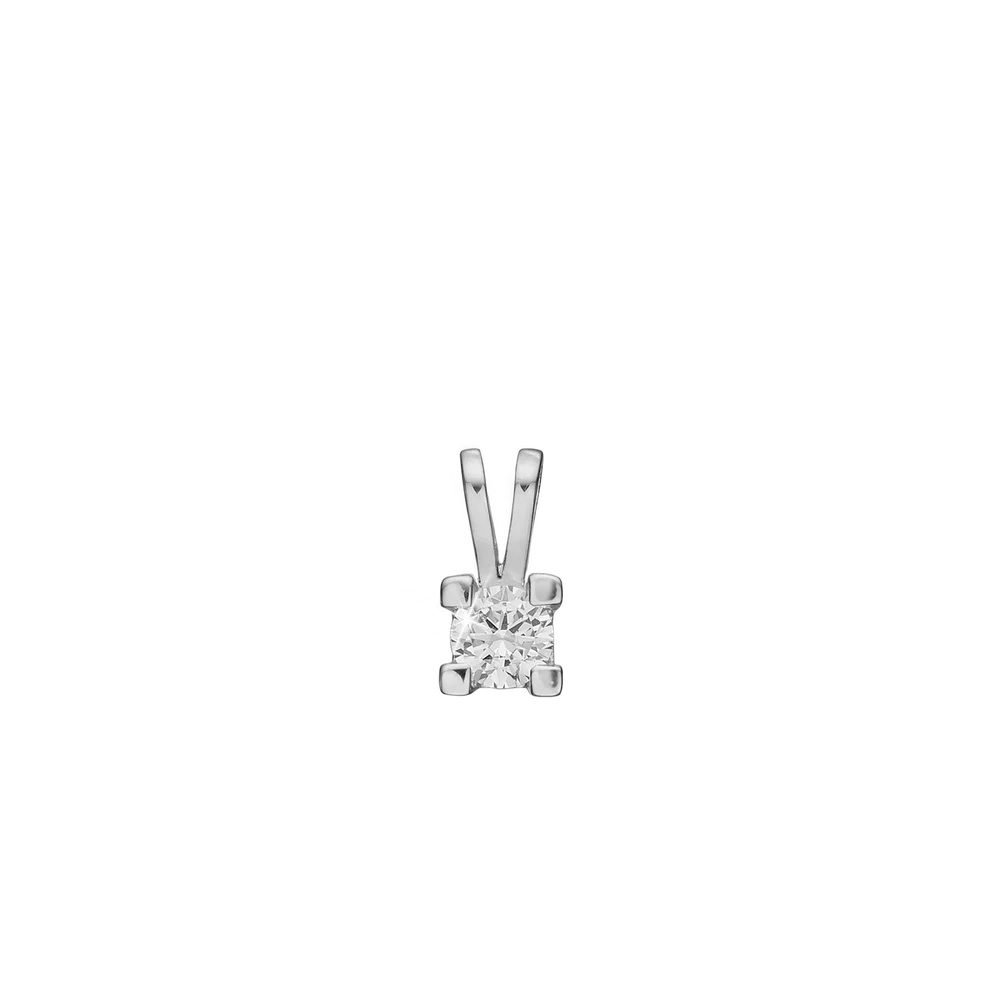 Eternity Pendant With 0.35ct W/SI Diamond 4c