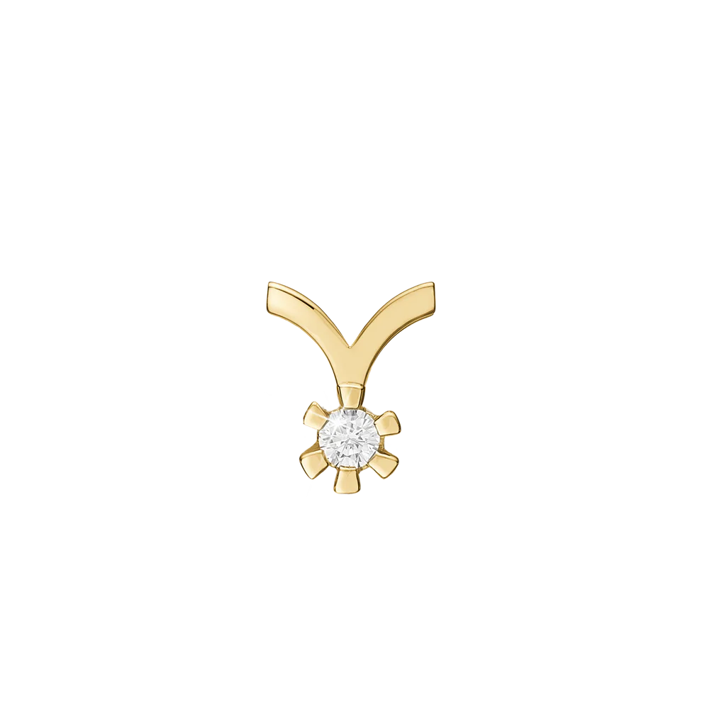 Eternity Pendant With 0.40ct W/SI Diamond 6c - Złoty kolor