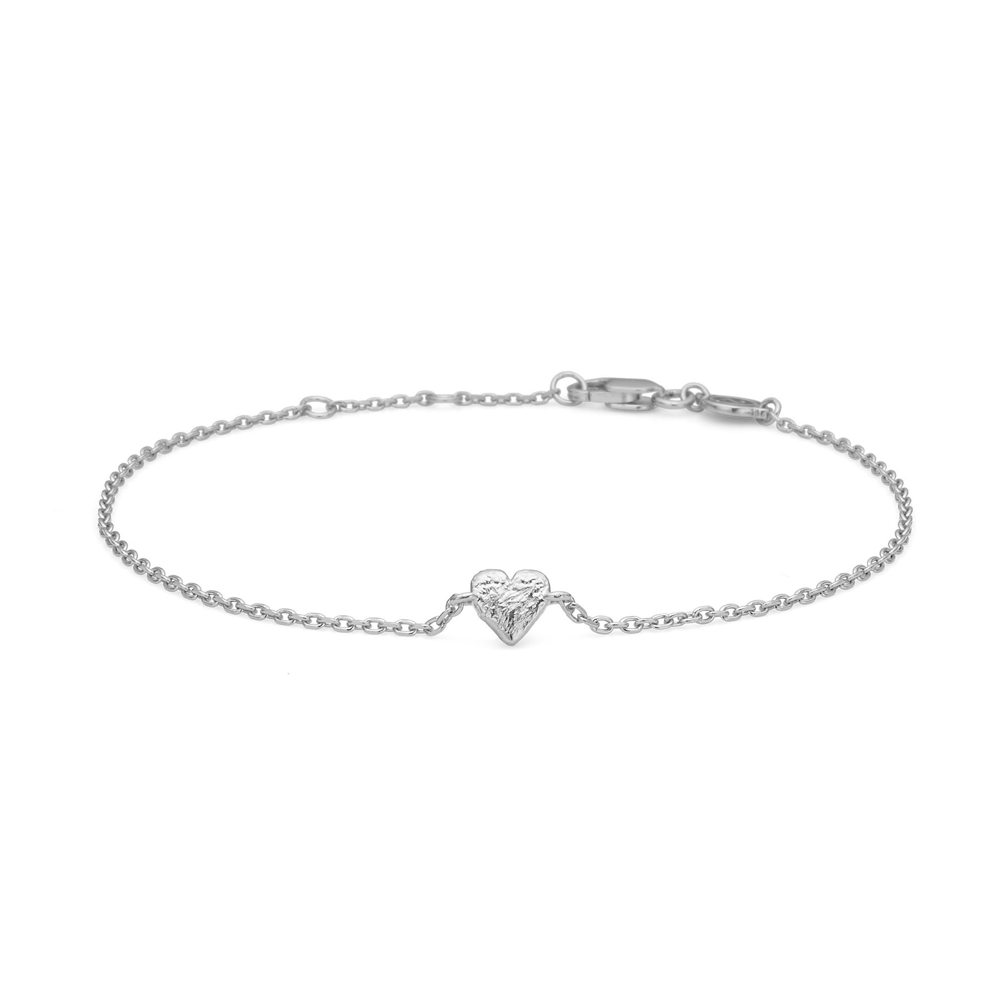 Amour Heart Bracelet - Sølv farge
