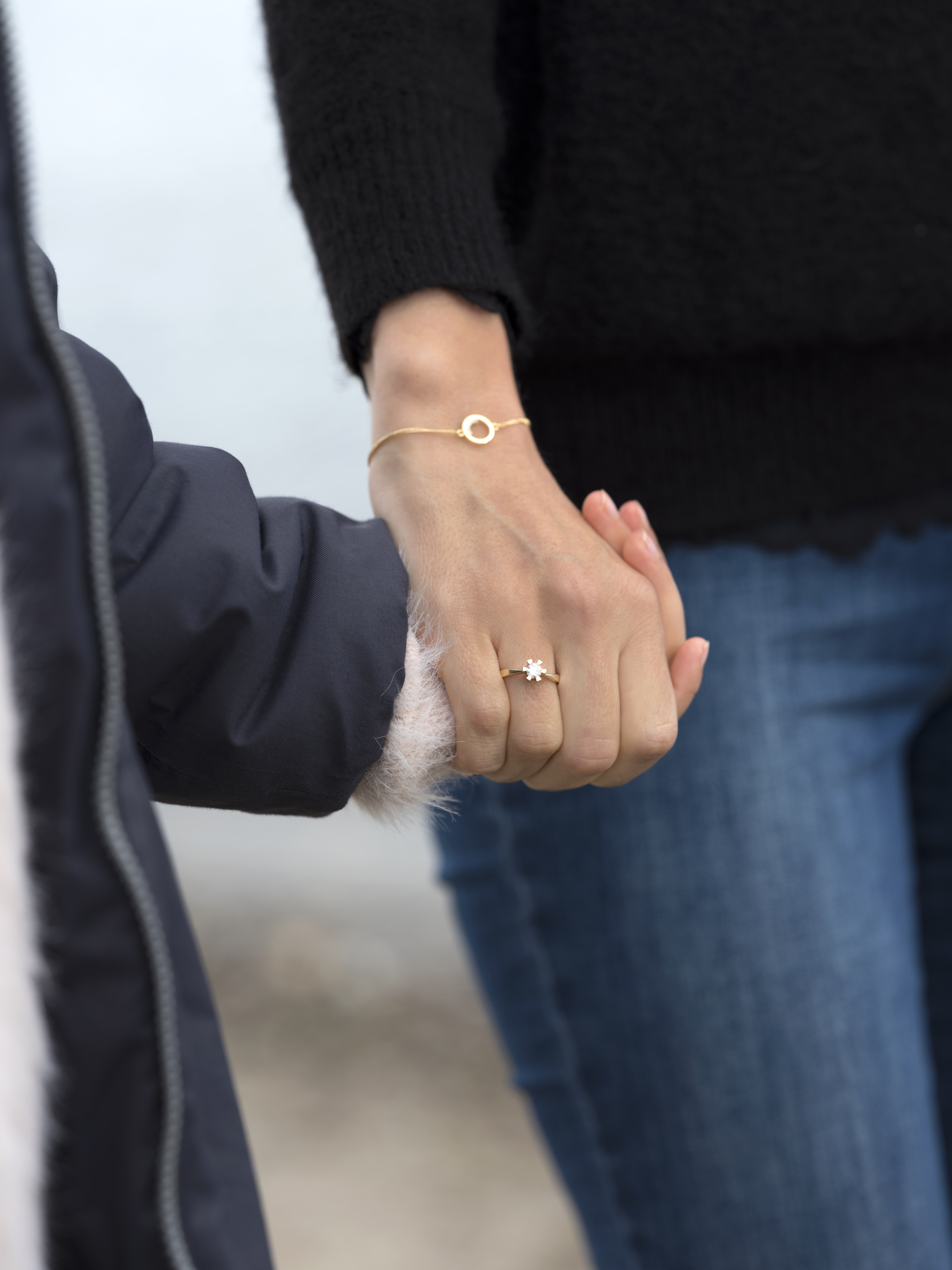 Eternity Ring With 0.03ct W/SI Diamond 6c