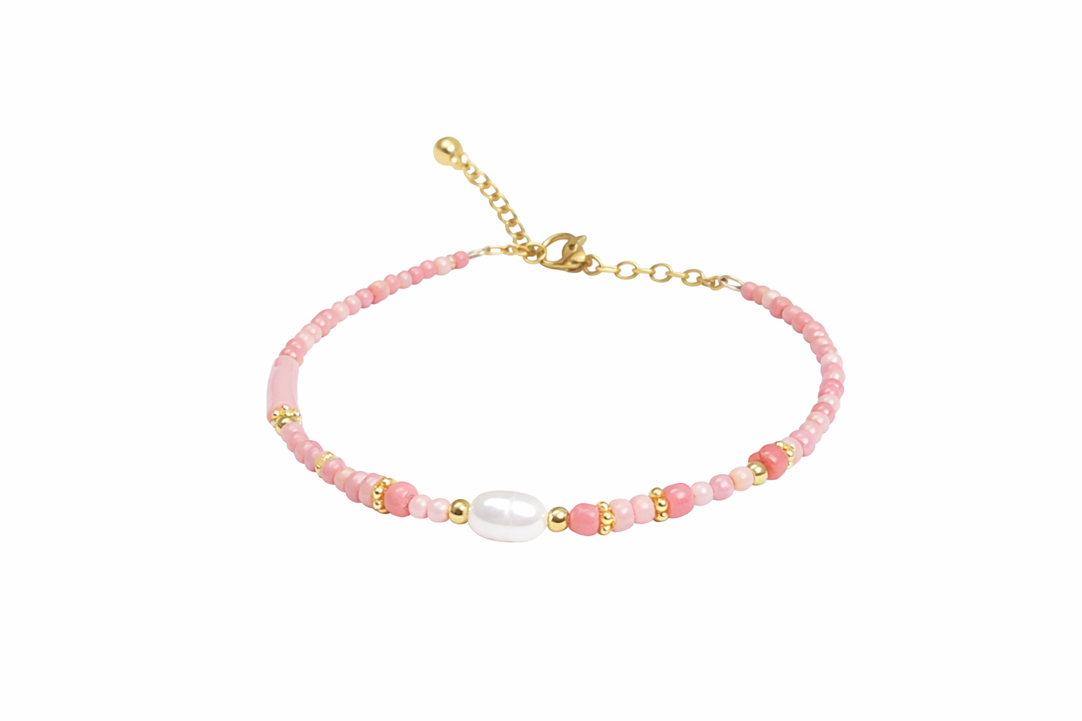 Mira Pearl Bracelet Rosé